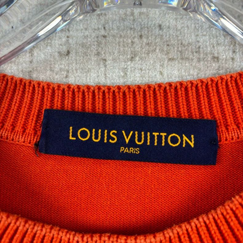 Louis Vuitton Louis Vuitton Pin-embroidered logo knit short sleeve Size US M / EU 48-50 / 2 - 4 Thumbnail