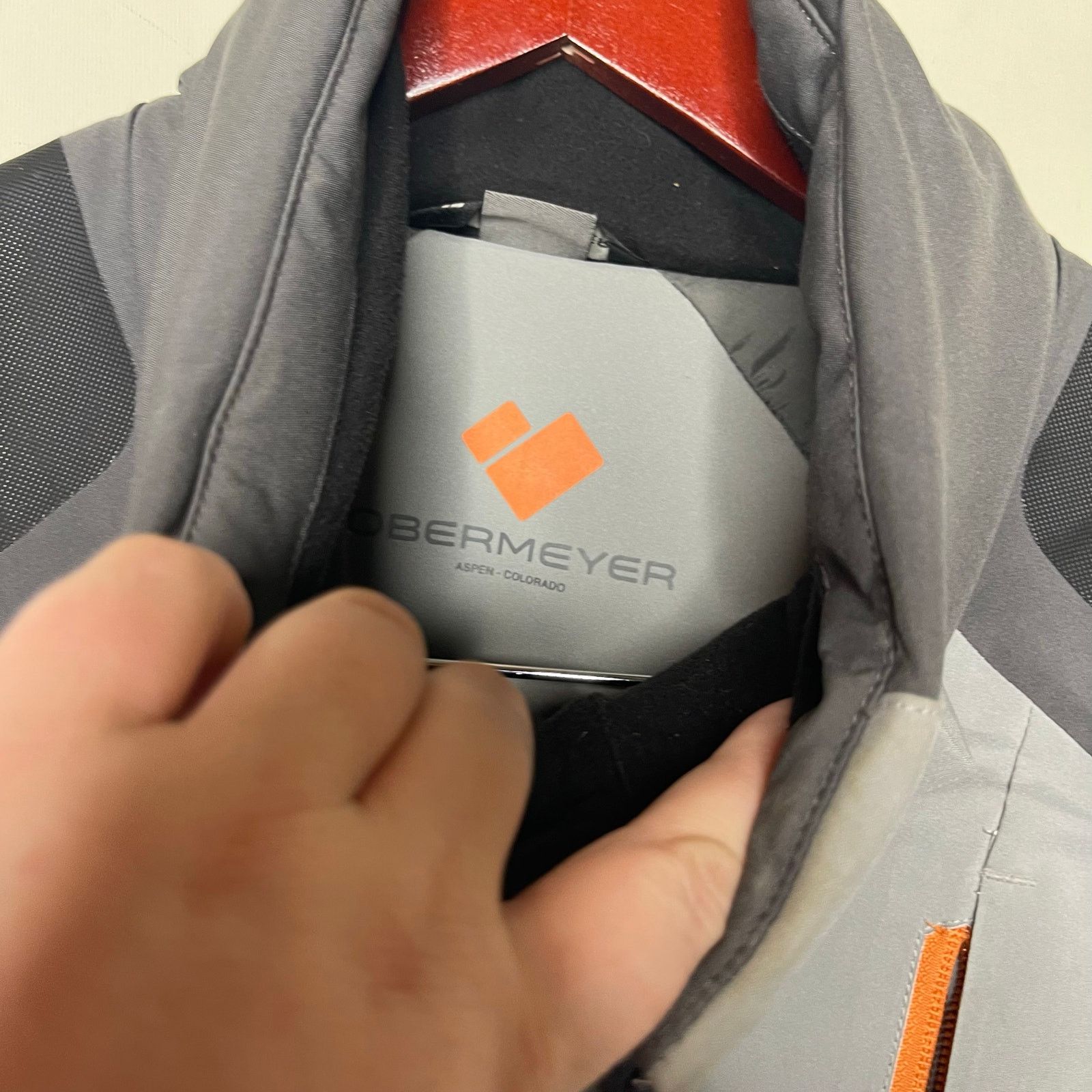 Obermeyer OBERMEYER Men's Foundation Grey NO HOOD ski winter Jacket S Size US S / EU 44-46 / 1 - 5 Thumbnail