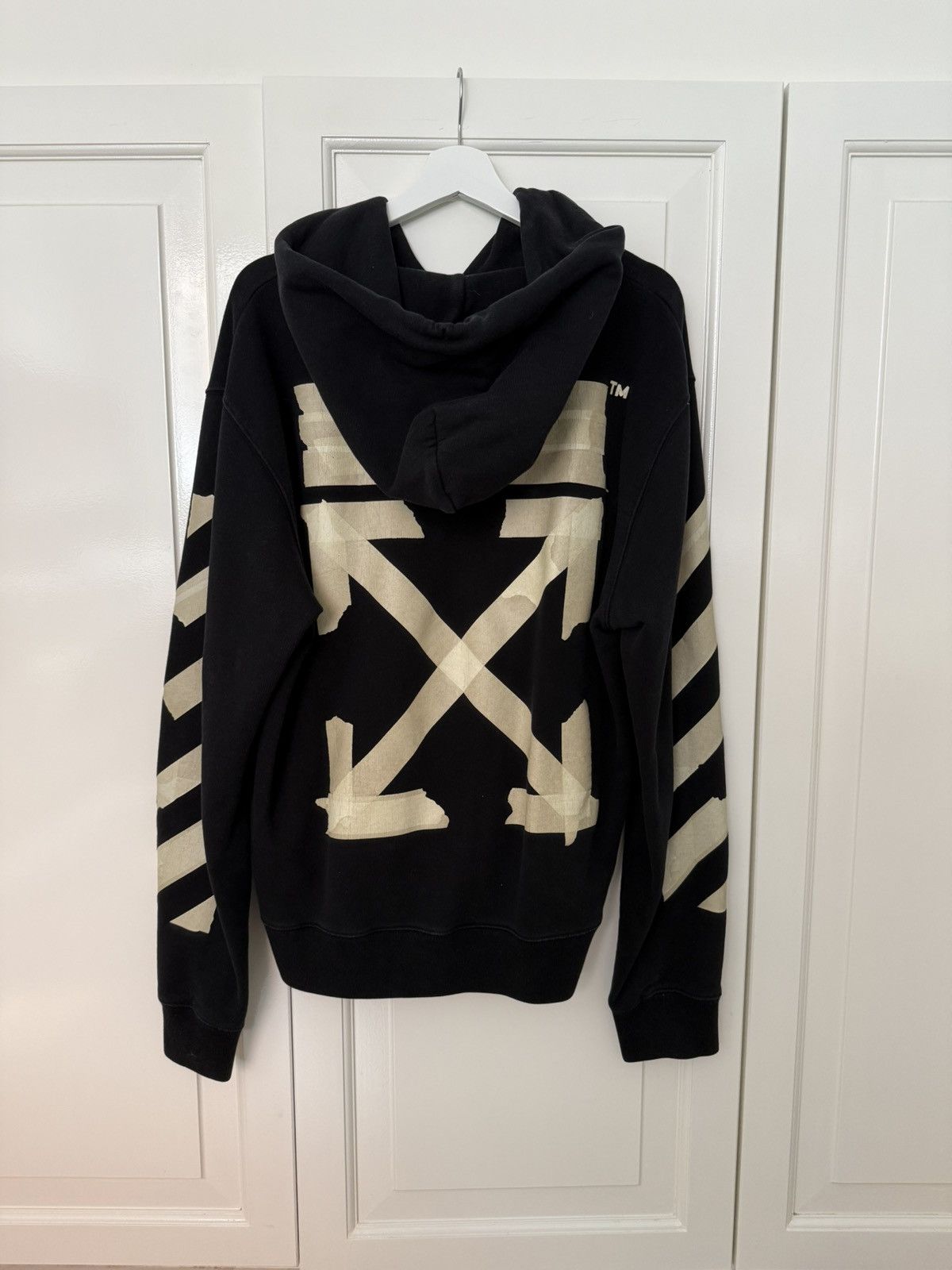 Off-White Off white tape arrow hoodie Size XL Size US XL / EU 56 / 4 - 4 Thumbnail