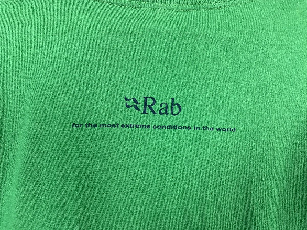 Rab × Vintage Men’s Rab T-Shirt Outdoor Streetwear Vintage Size XL Size US XL / EU 56 / 4 - 11 Thumbnail