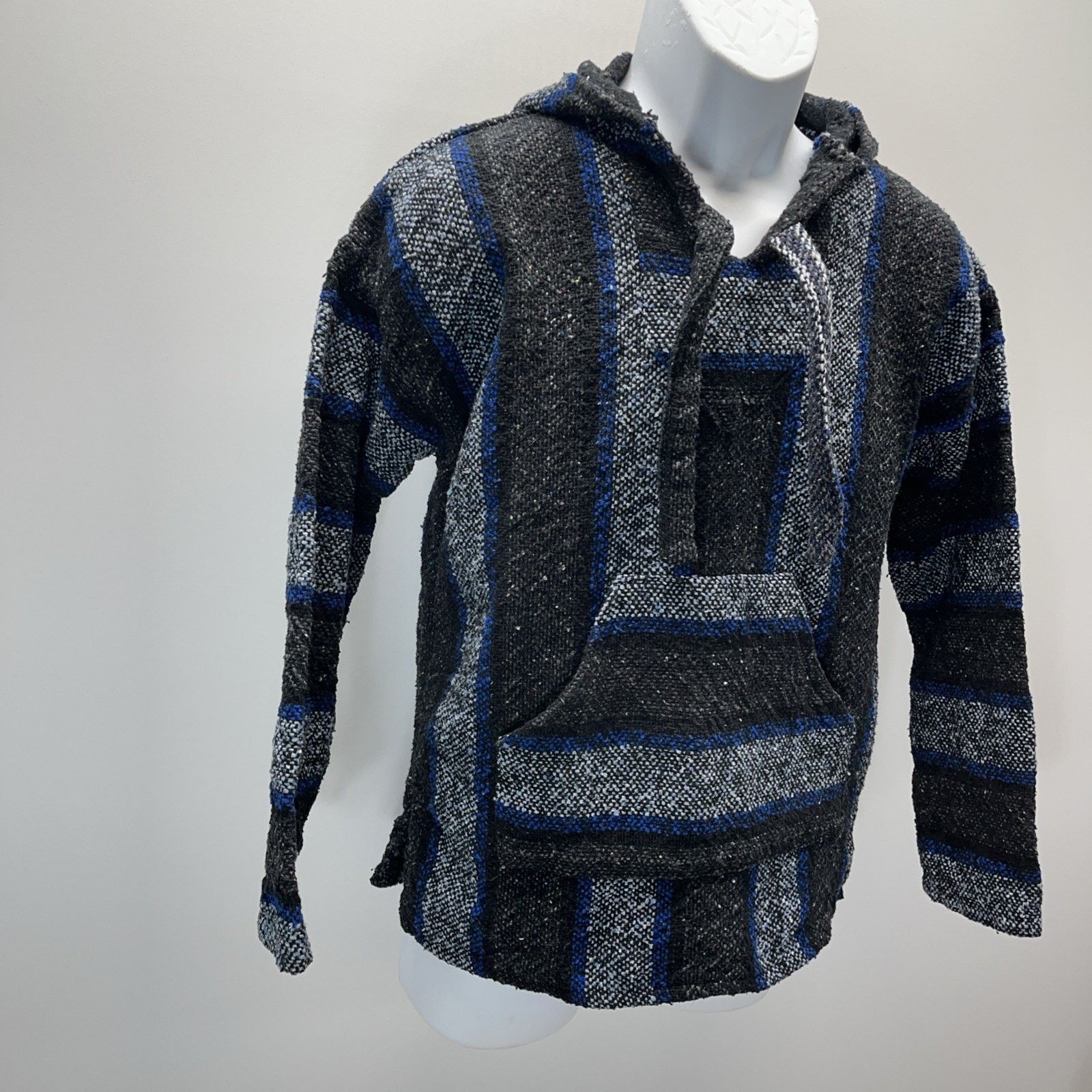 Other Earthbound Trading Co. Blue Black White Hoodie Size S Size US S / EU 44-46 / 1 - 3 Thumbnail