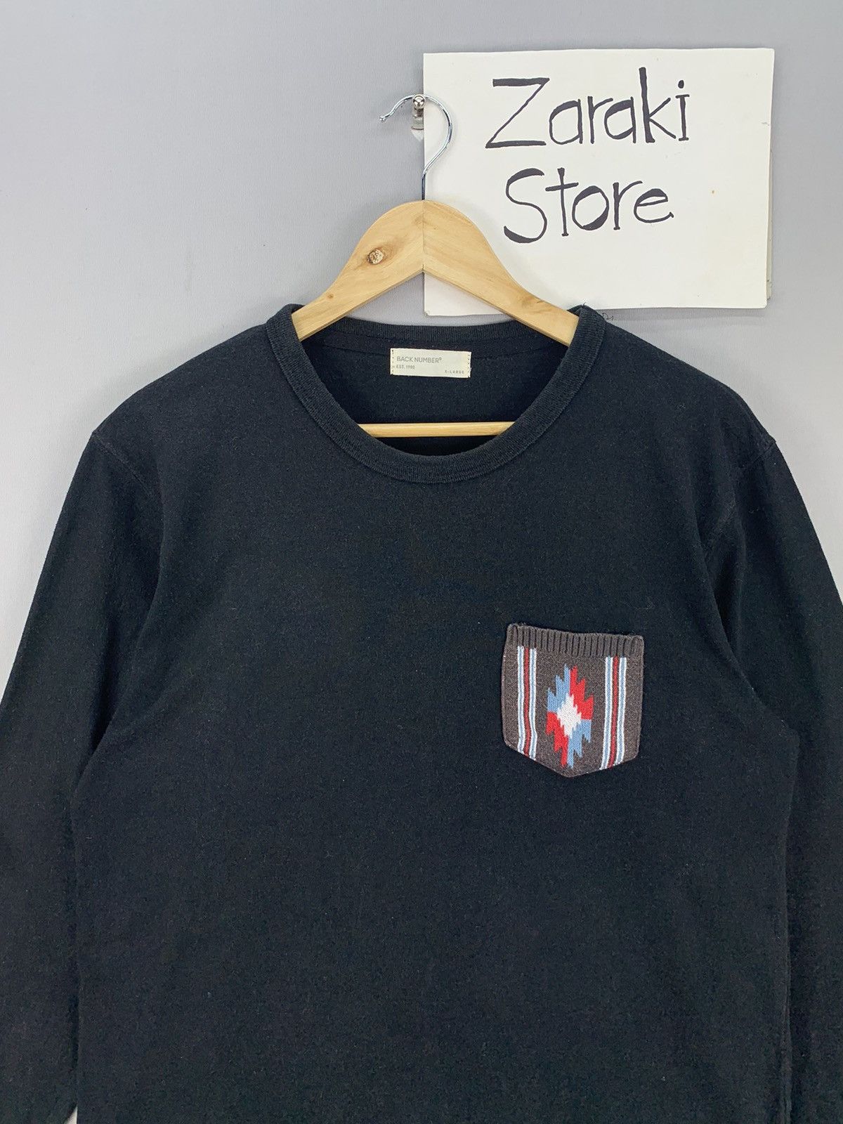 Other Back Number Navajo Motive Pocket Tshirt Size US L / EU 52-54 / 3 - 2 Thumbnail
