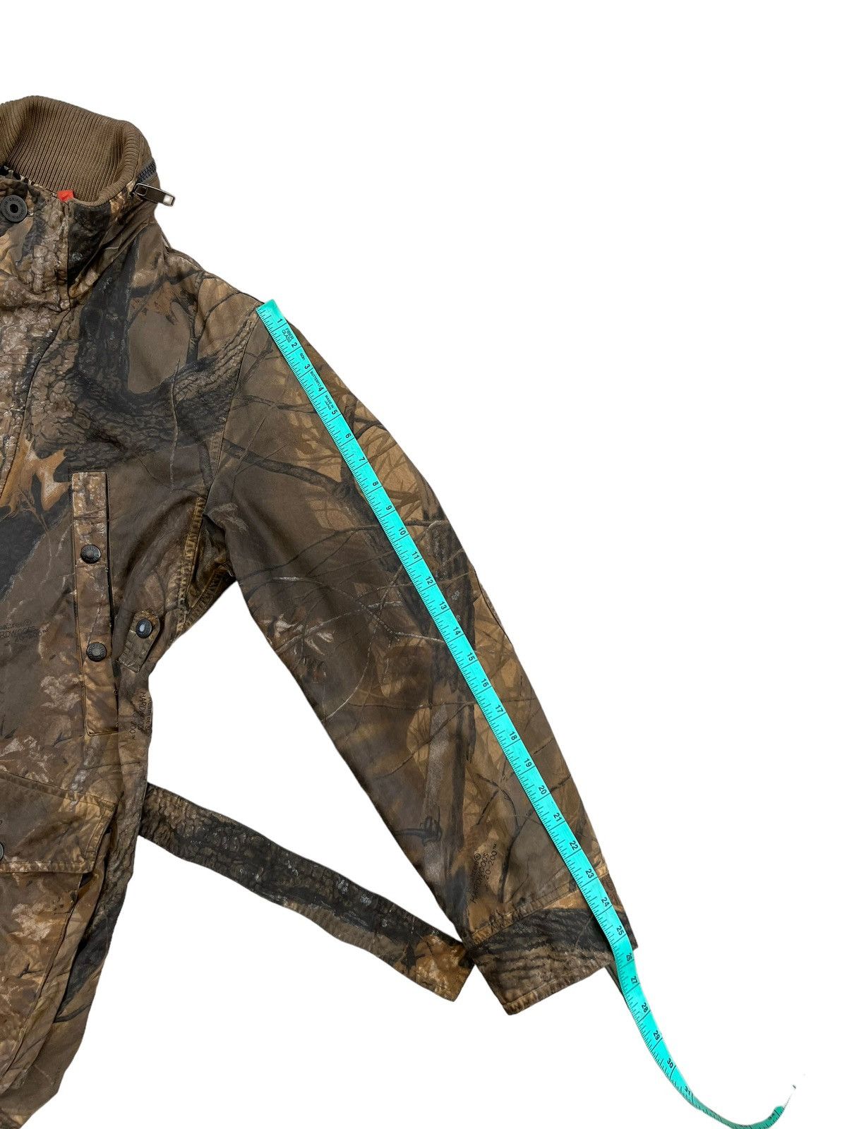 Griffin Vintage Griffin Brits X Realtree Camo Waxed Belted Jacket Size US S / EU 44-46 / 1 - 5 Thumbnail