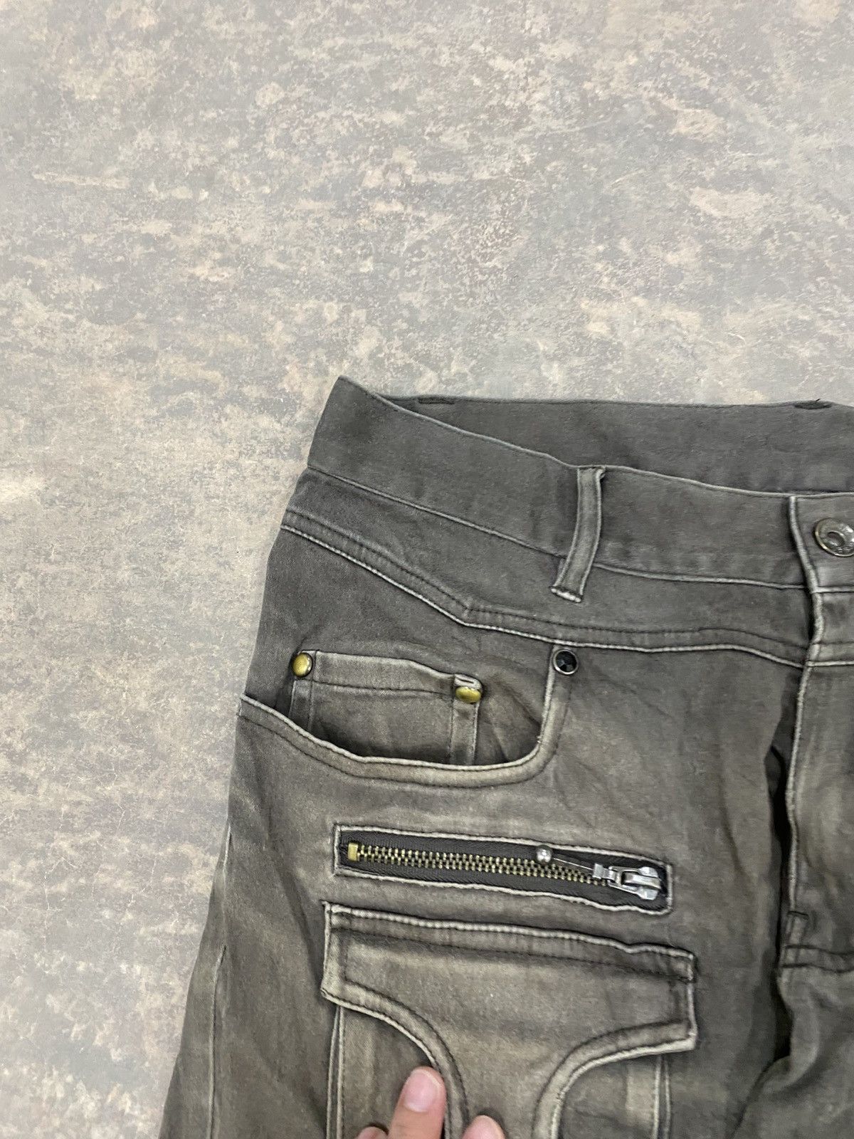 Le Grande Bleu (L.G.B.) 2000s -Semantic Design Punk Grunge Gothic Hysteric Pants Size US 31 - 10 Thumbnail