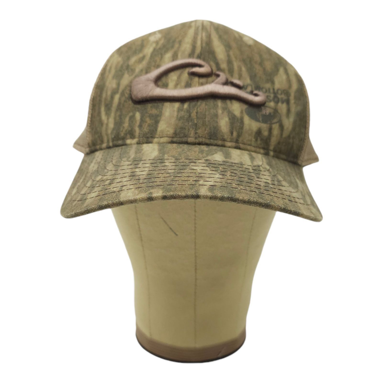 Drake Drake Camo Mossy Oak Bottomland Strapback Cap 3D Embroidered Size ONE SIZE - 10 Thumbnail