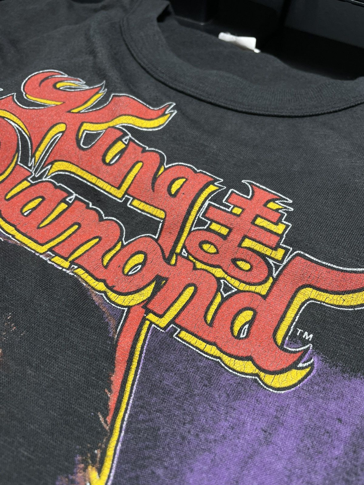 Vintage Vintage King Diamond 1988 North American Tour Size US L / EU 52-54 / 3 - 4 Thumbnail