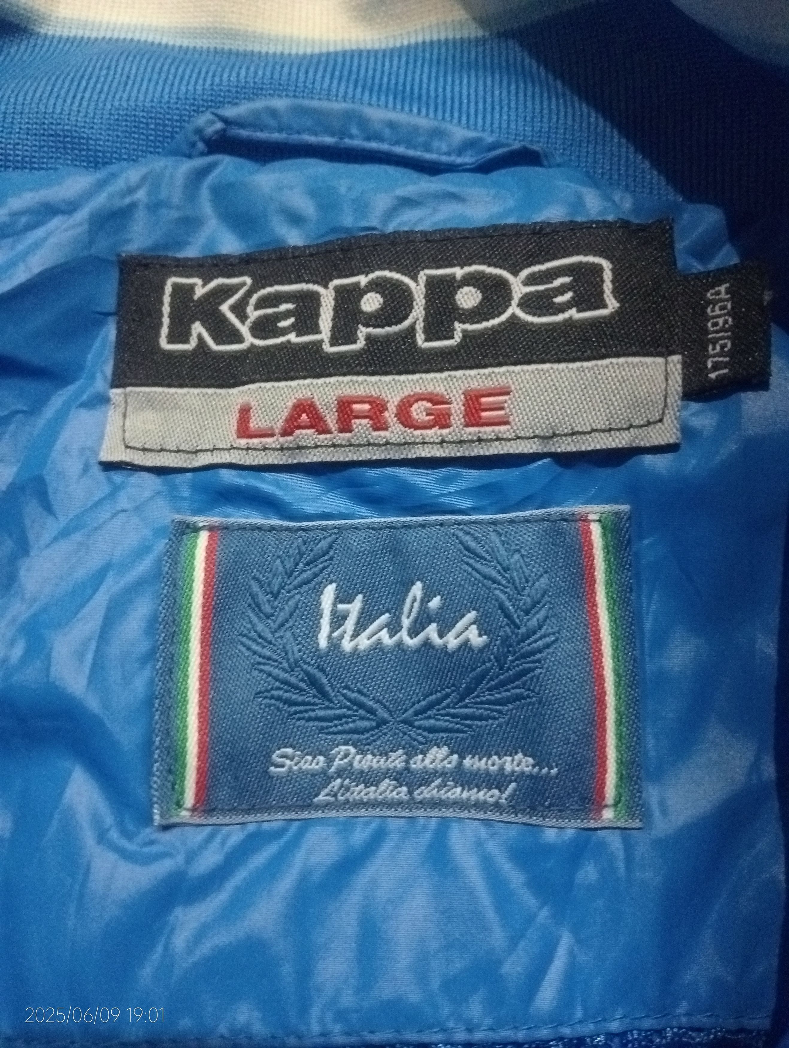Kappa × Vintage Vintage Kappa Italia Training Windbreaker Size US L / EU 52-54 / 3 - 9 Thumbnail