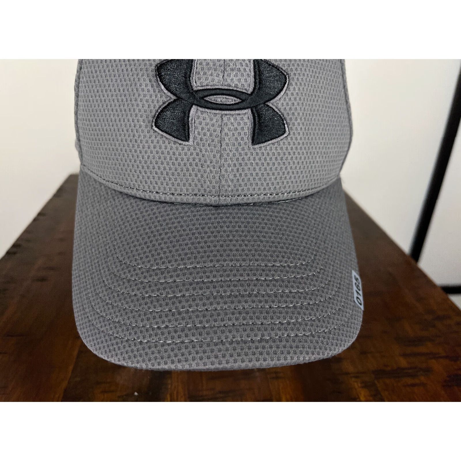 Under Armour Under Armour Hat Cap Fitted Mens Large Gray Logo Embroidered Polyester Baseball Cap Mens Gray Embroidered Logo 90s Outdoor Sports Lightweight Size ONE SIZE - 4 Thumbnail