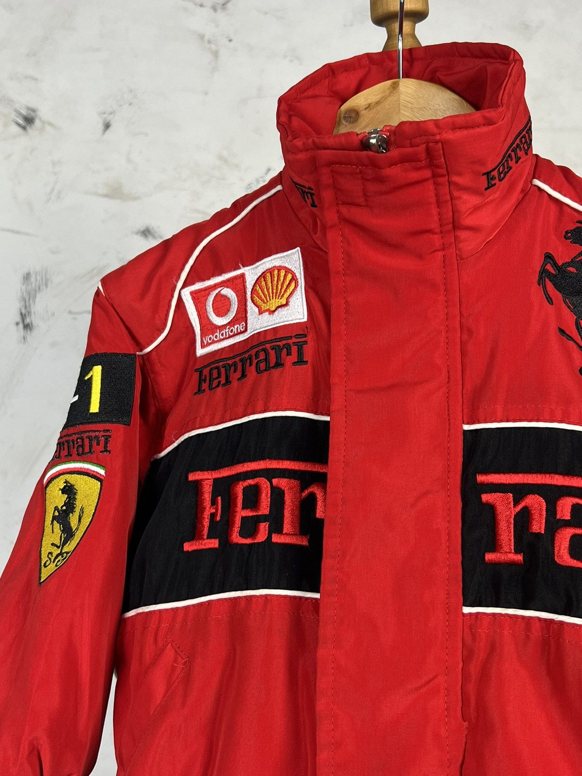 Ferrari Vintage Ferrari F1 Kids Padded Racing Jacket Size XS Size US XXS / EU 40 - 2 Thumbnail