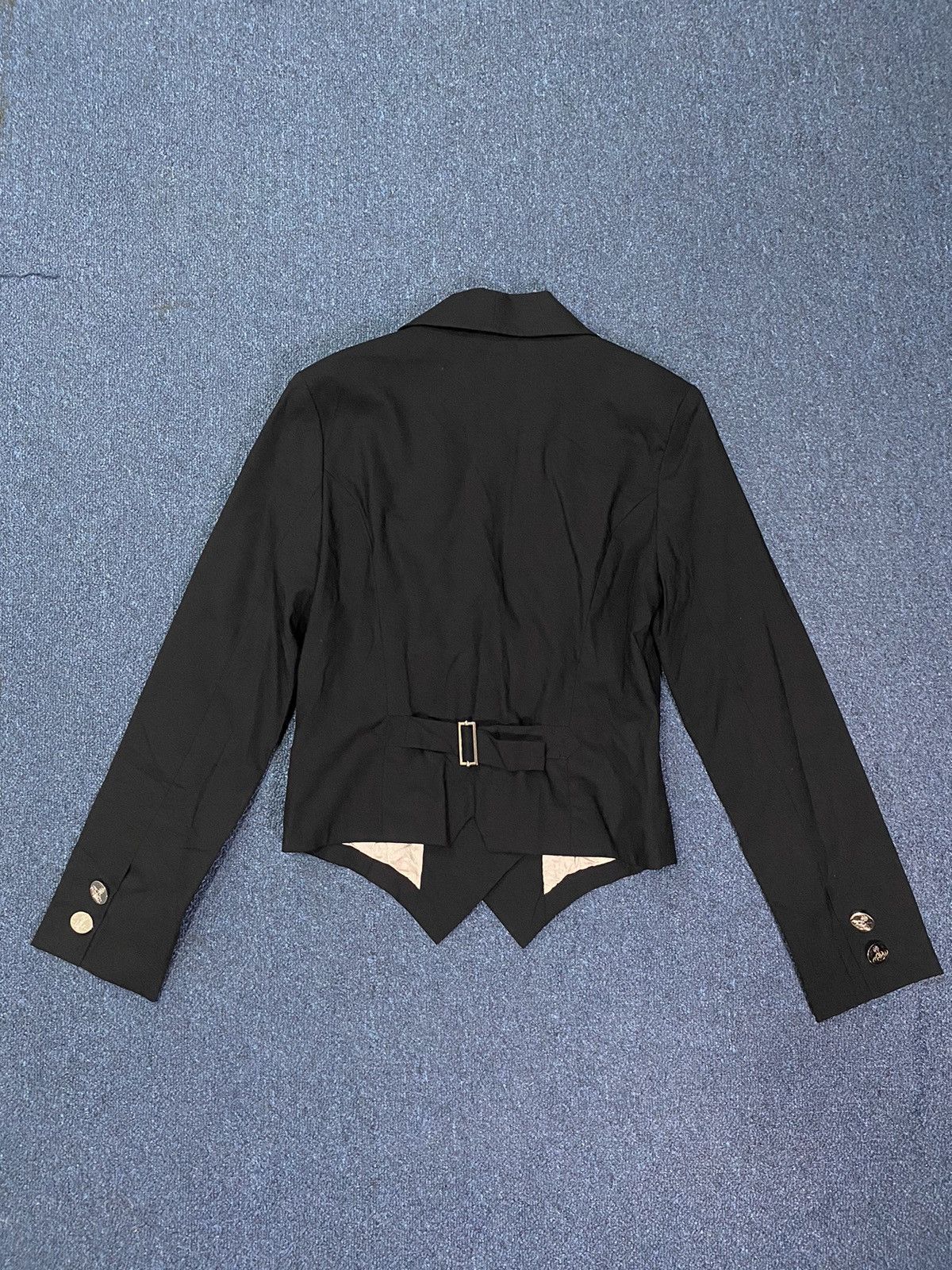 Vivienne Westwood Vivienne Westwood Double Breasted Silver Buttons Blazer Size XXS / US 00 / IT 34 - 5 Thumbnail