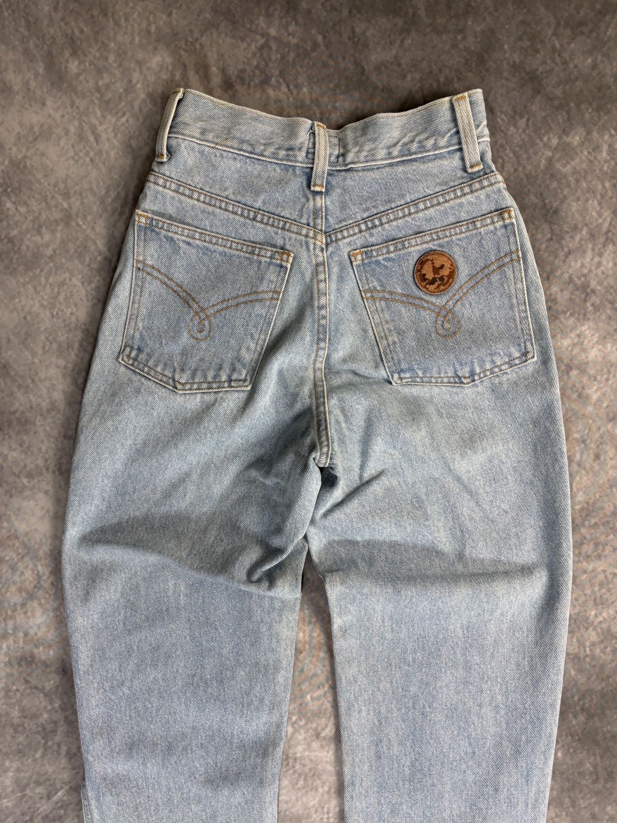 Moschino × Vintage Vintage Moschino Jeans 1990s 2000s Made in USA Denim Pants Size 27" / US 4 / IT 40 - 3 Thumbnail