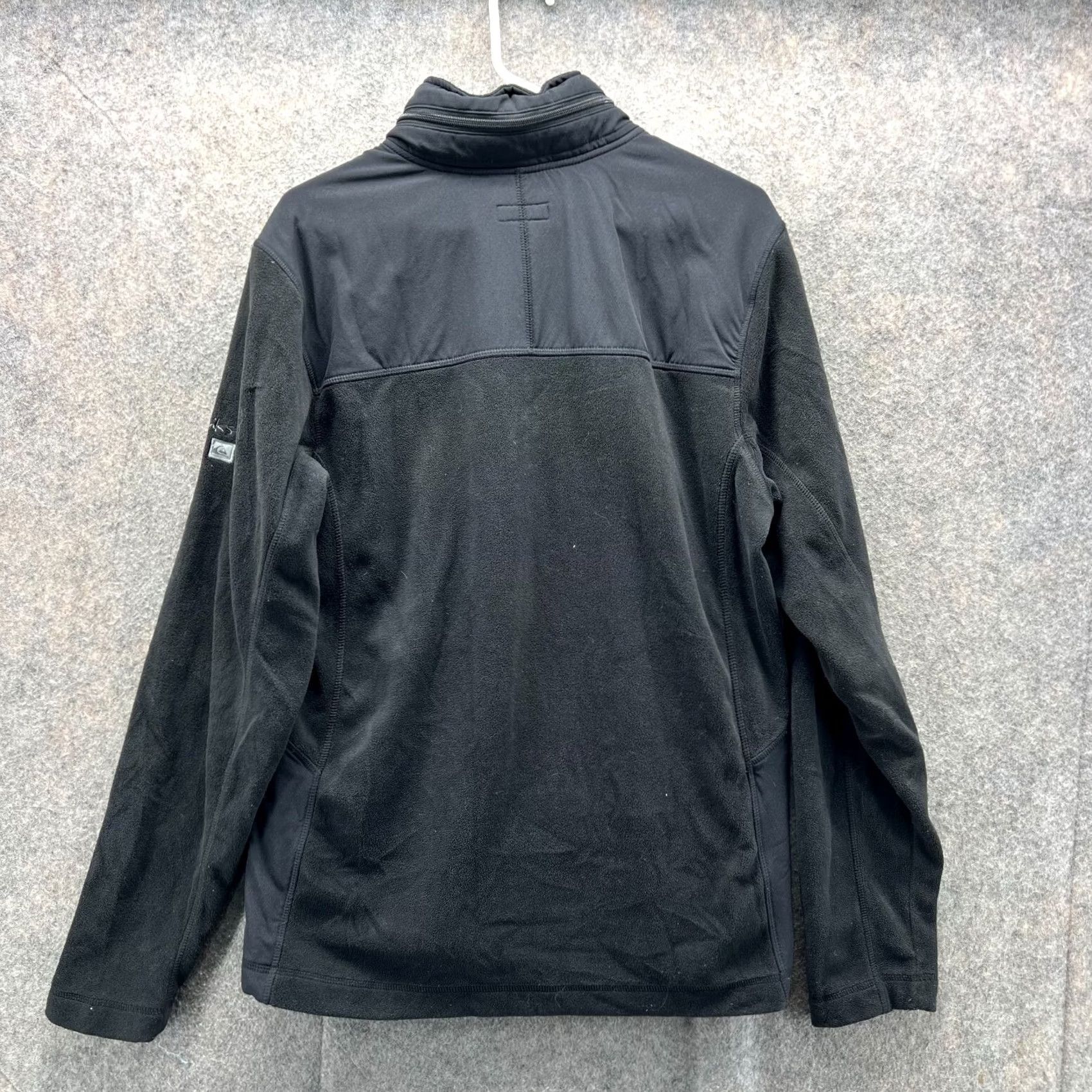 Quiksilver VINTAGE Quiksilver Jacket Mens L Black Full Zip Fleece Sherpa Polyester Y2K Size US L / EU 52-54 / 3 - 2 Thumbnail