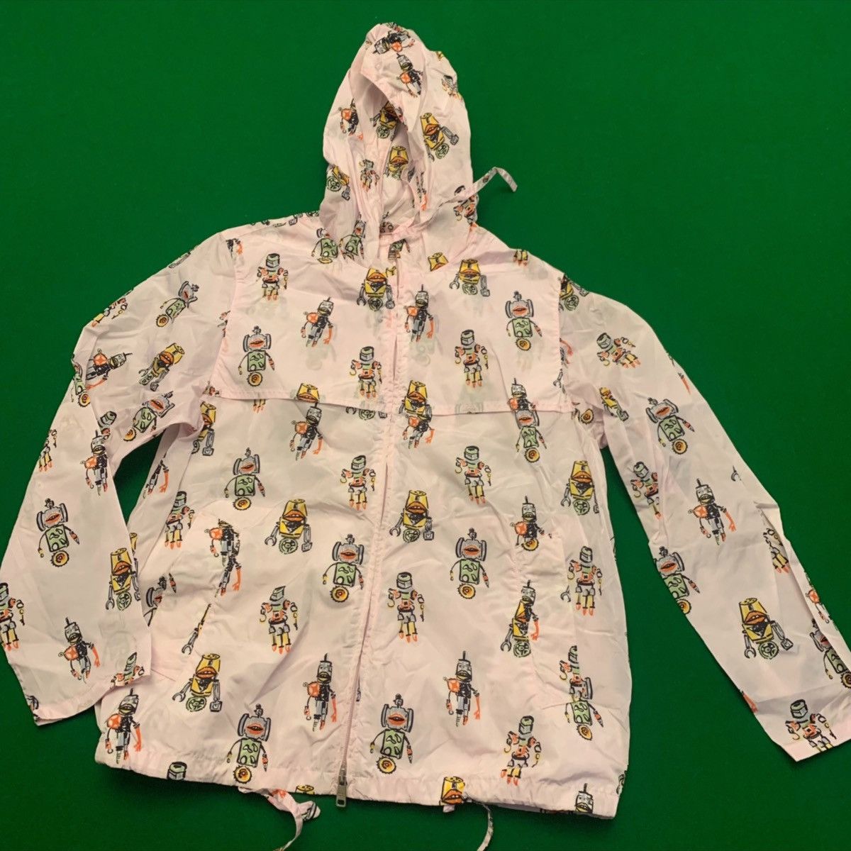 Prada PRADA Robot printed shell hooded oversized jacket Size US XS / EU 42 / 0 - 1 Thumbnail