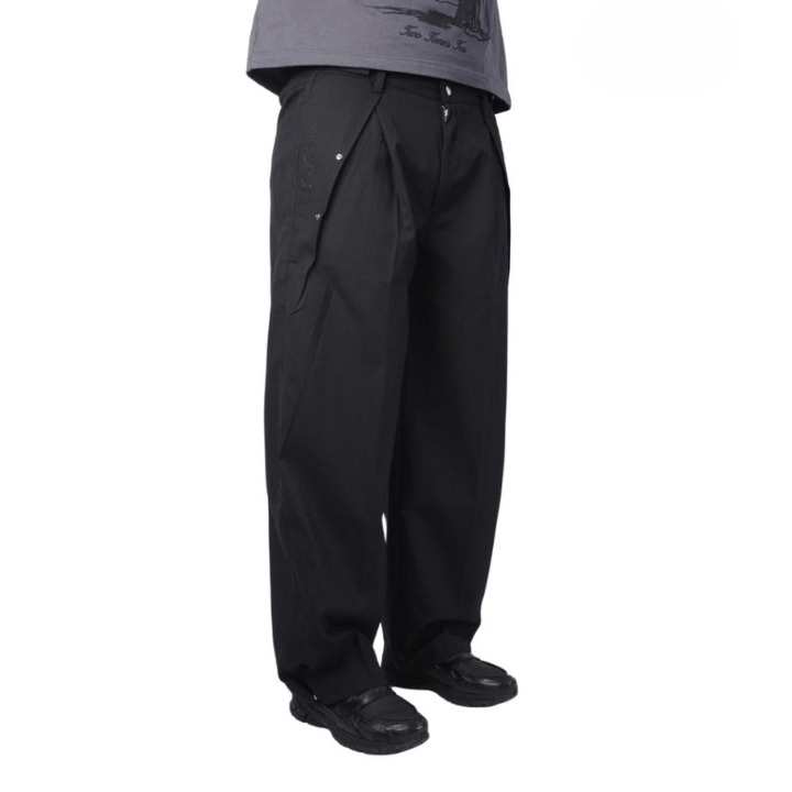 Other Raizen Balloon Pleated Trousers Black Size US 32 / EU 48 - 2 Thumbnail