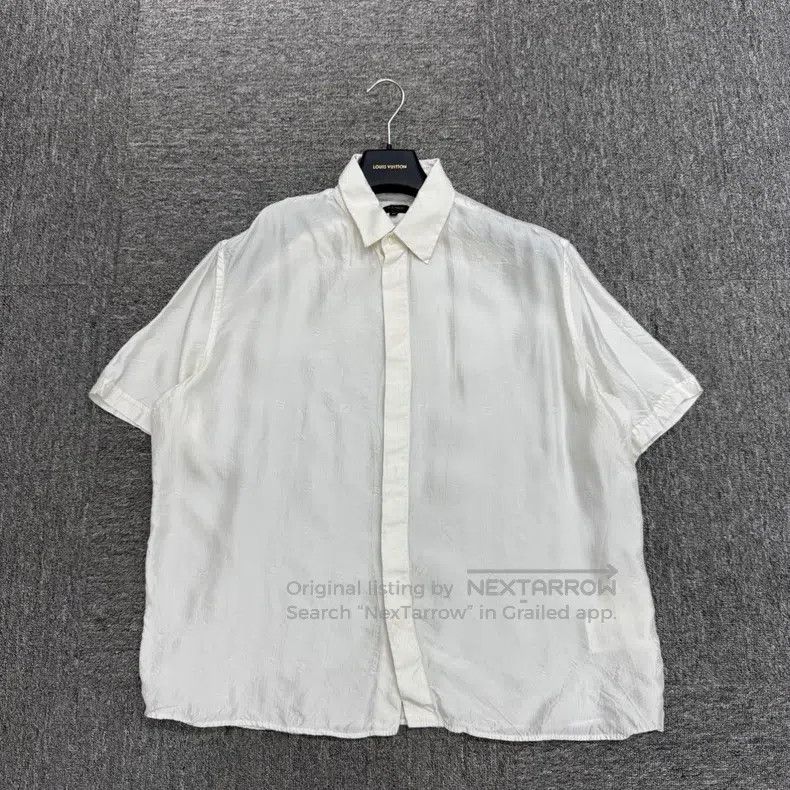 Fendi Fendi size 40 Monogram Stripe Short Sleeve Shirt Size US XXS / EU 40 - 1 Thumbnail