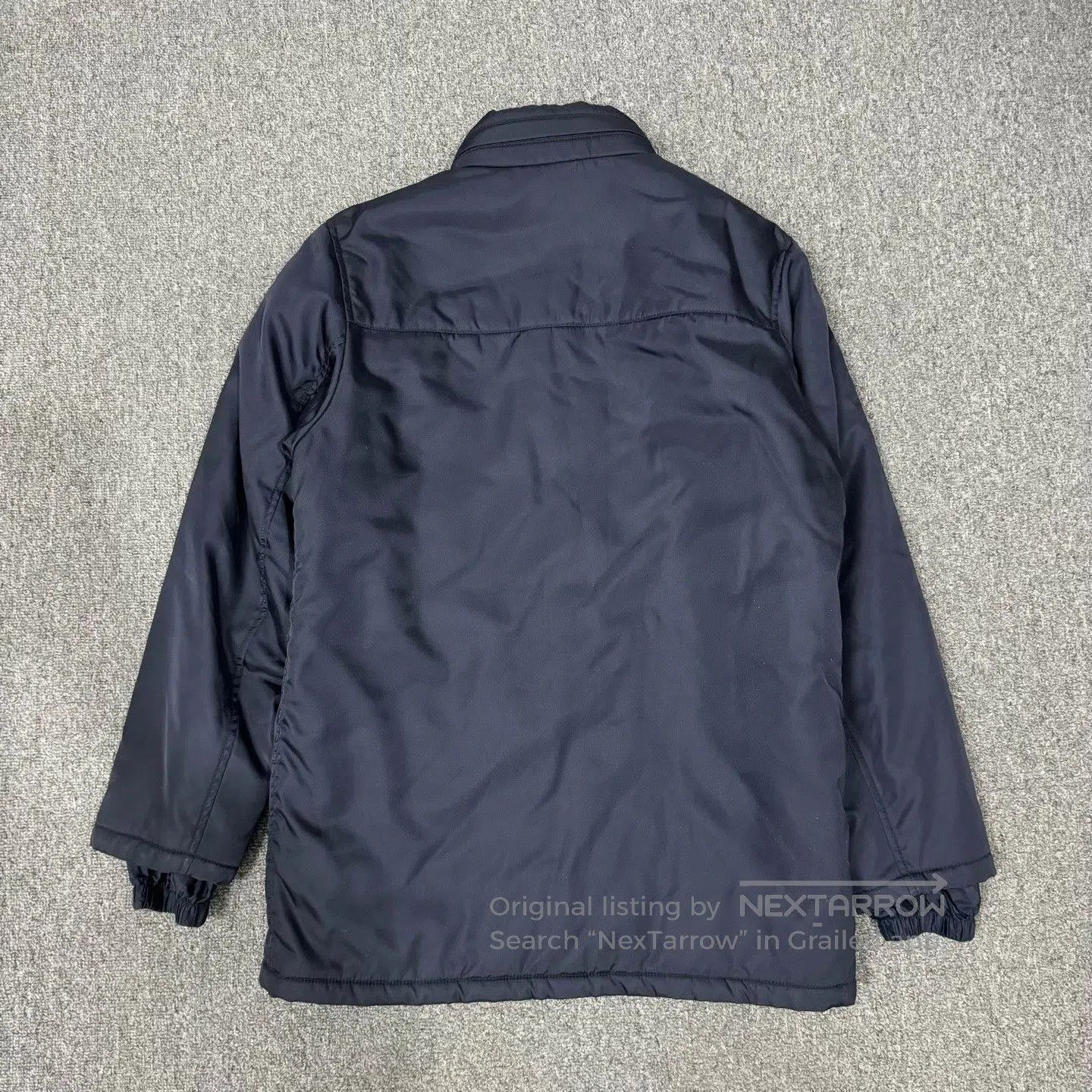 Prada Prada Navy Cotton Puffer Jacket. Size US S / EU 44-46 / 1 - 2 Thumbnail