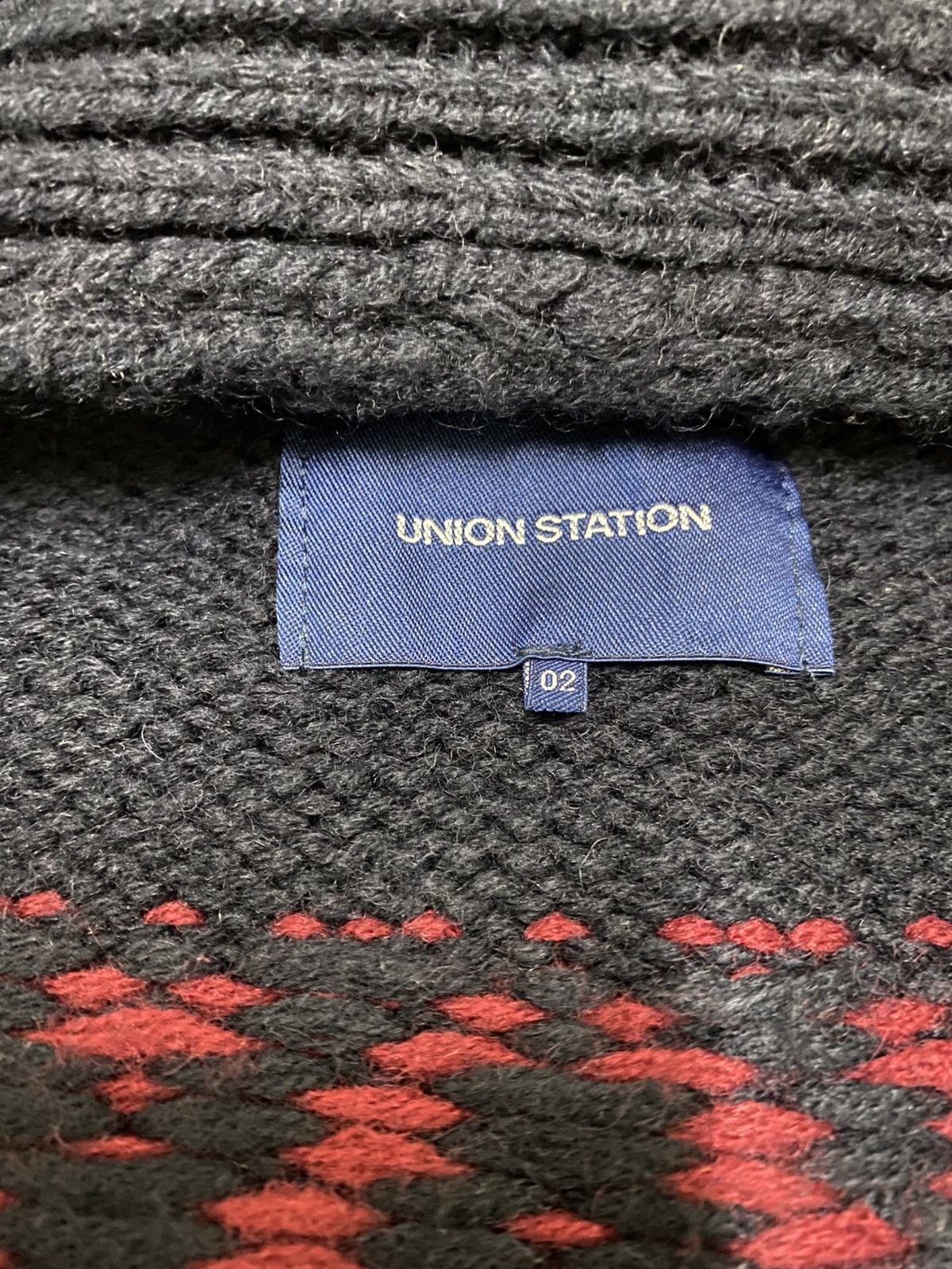Union LA Union Station Navajo Motive Shawl Collar Cardigan Knit (C4) Size US S / EU 44-46 / 1 - 6 Thumbnail