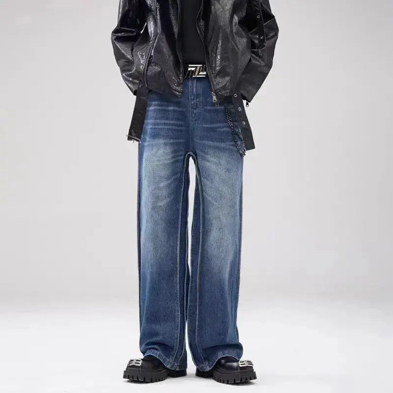 Japanese Brand American trend straight leg vintage cotton jeans Size US 32 / EU 48 - 1 Thumbnail