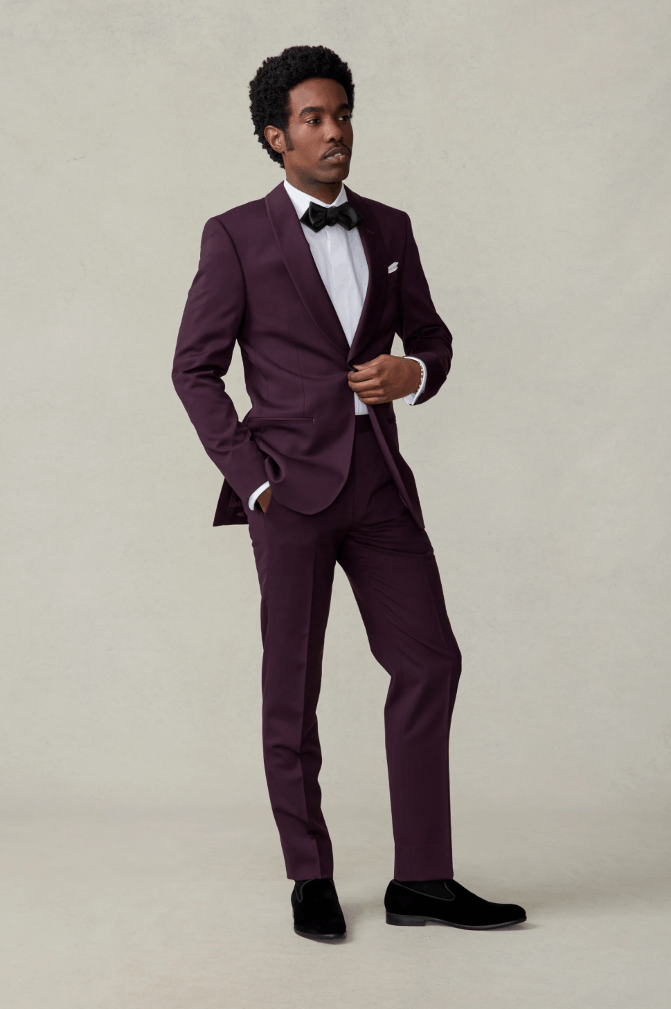 Plum Shawl Tuxedo