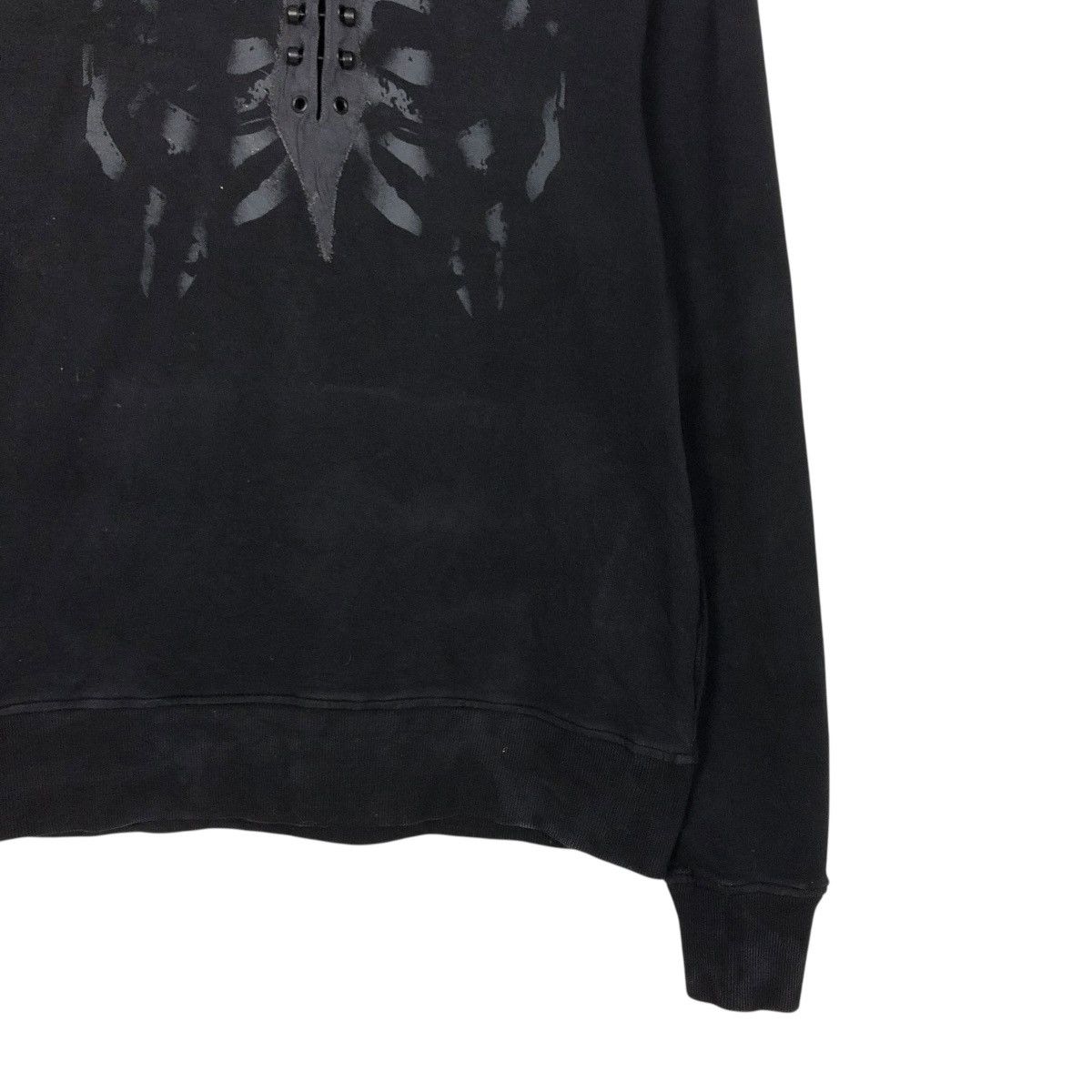 Hysteric Glamour 🔥VINTAGE ZIPPER SWEATER PUNK RAVE DESIGN SEDITIONARIES Size US M / EU 48-50 / 2 - 7 Thumbnail