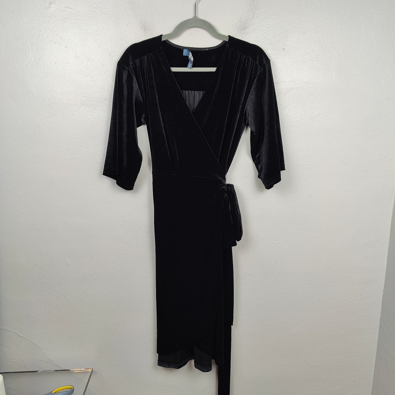 Other Modcloth Wrapped In Elegance Velvet Midi Dress Small Size S / US 4 / IT 40 - 1 Thumbnail