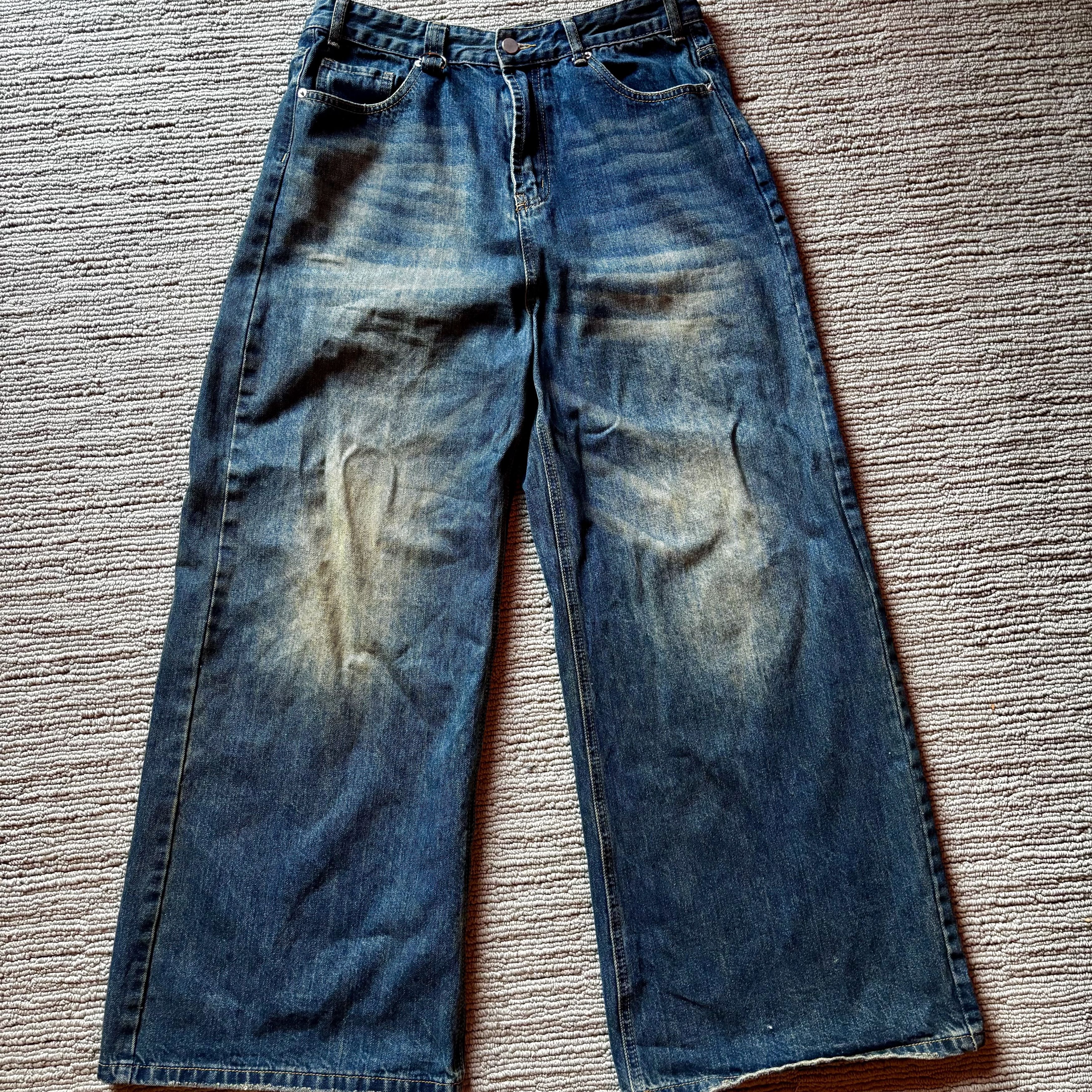 Other Men's Baggy Wide Leg Jeans Size US 32 / EU 48 - 3 Thumbnail