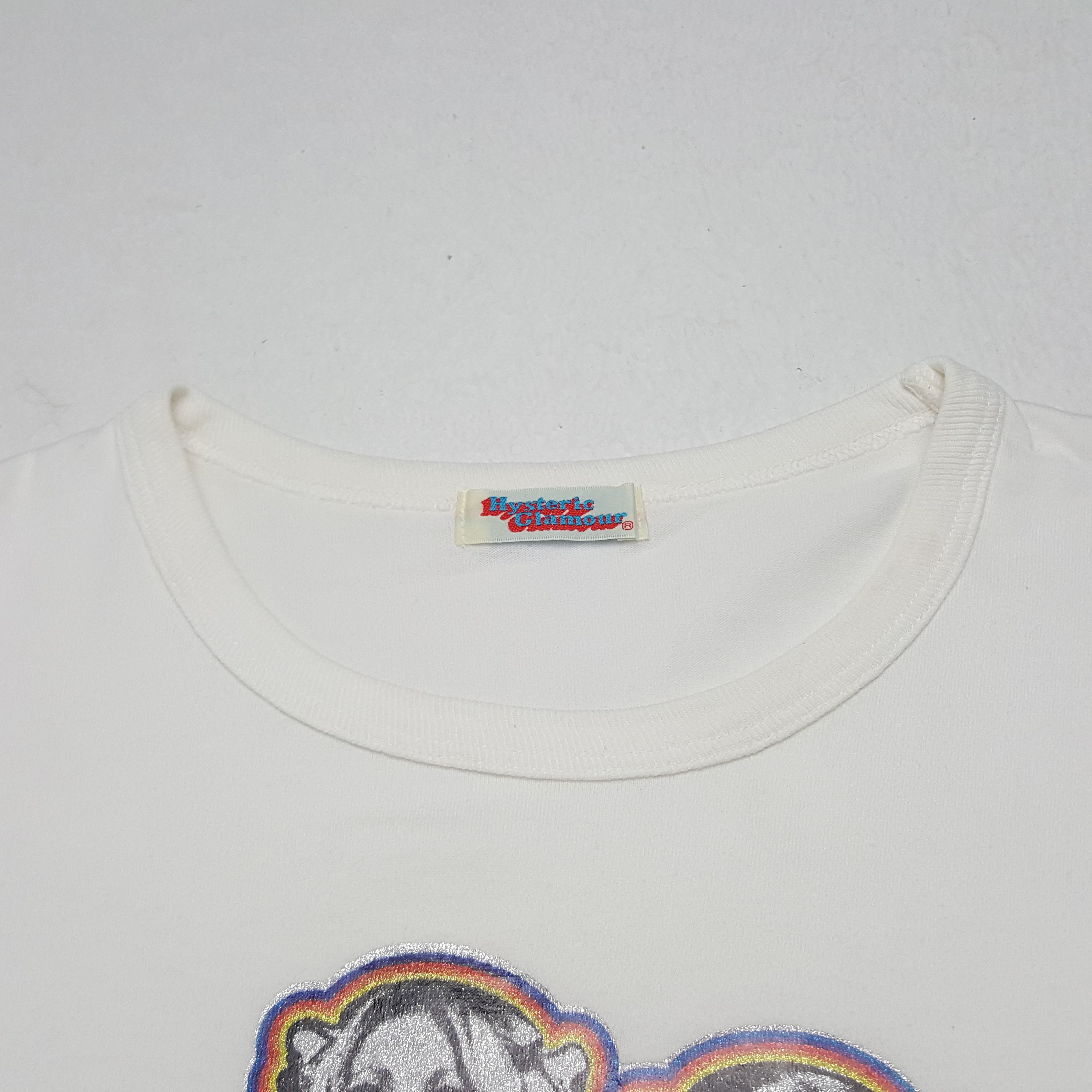 Hysteric Glamour × Japanese Brand × Vintage Vintage Hsyeric Radio AM/FM Japanese Brand Tshirt Size XS / US 0-2 / IT 36-38 - 4 Thumbnail