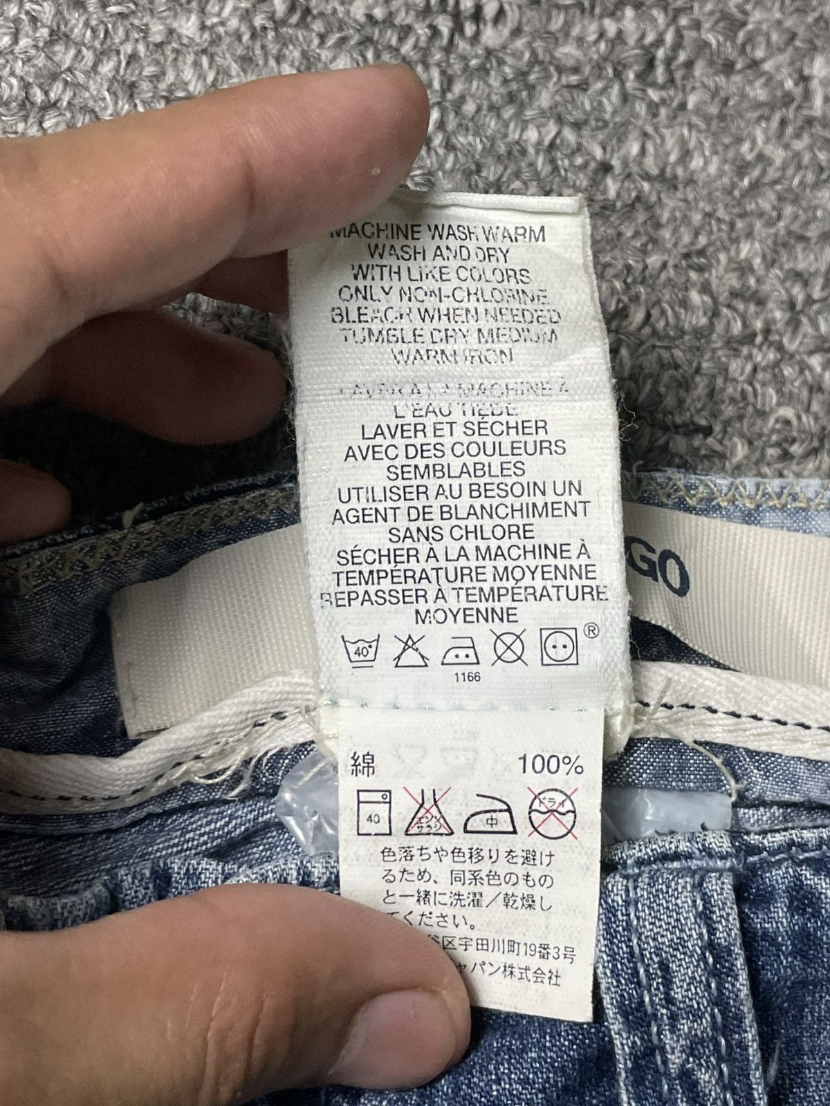 Gap × Vintage GAP Brand Three Quarter Cargo Jeans (62) Size US 30 / EU 46 - 9 Thumbnail