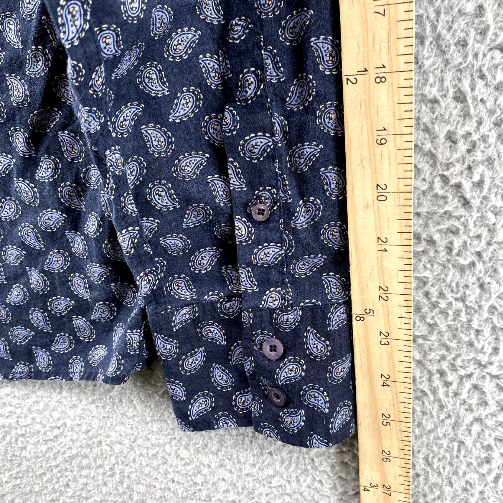 Roar Roar Shirt Men's XL Black Paisley Preppy Western Cowboy Casual 90s Rodeo Rancher Shirt Size US XL / EU 56 / 4 - 7 Thumbnail