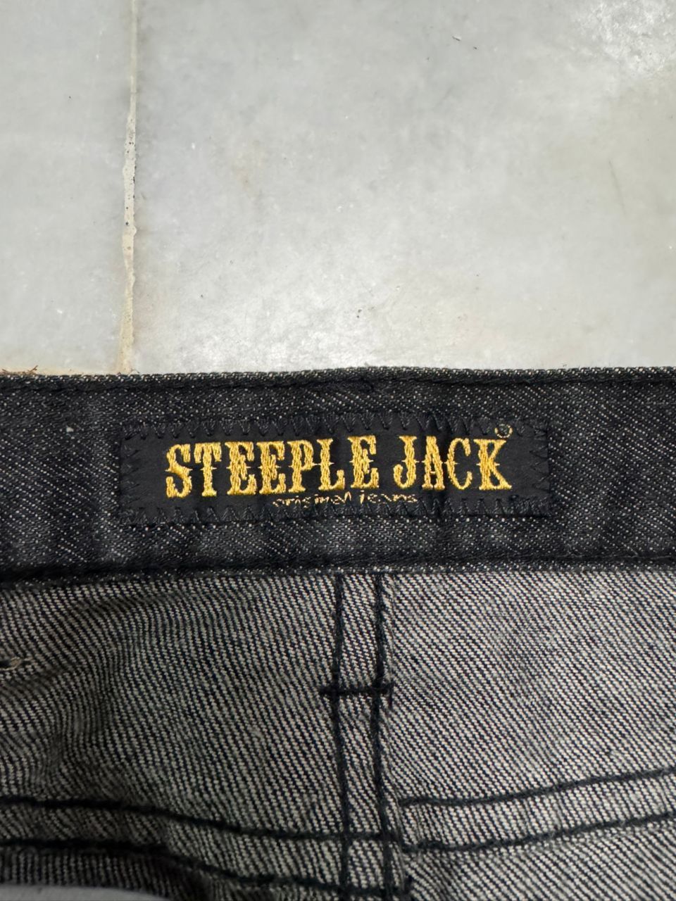 Tornado Mart 💥BELL BOTTOM💥BAGGY FLARE STEEPLE JACK MUDWASH DISTRESSED Size US 28 / EU 44 - 8 Thumbnail