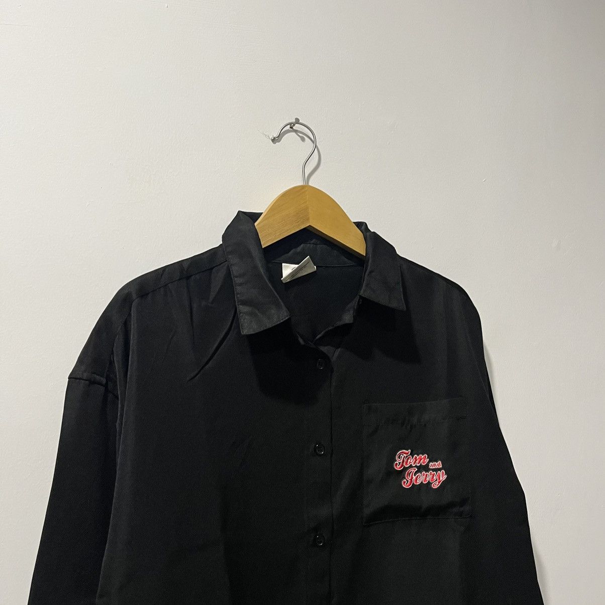 Cartoon Network Tom And Jerry Embroidered Ls Button Up Size US L / EU 52-54 / 3 - 6 Thumbnail