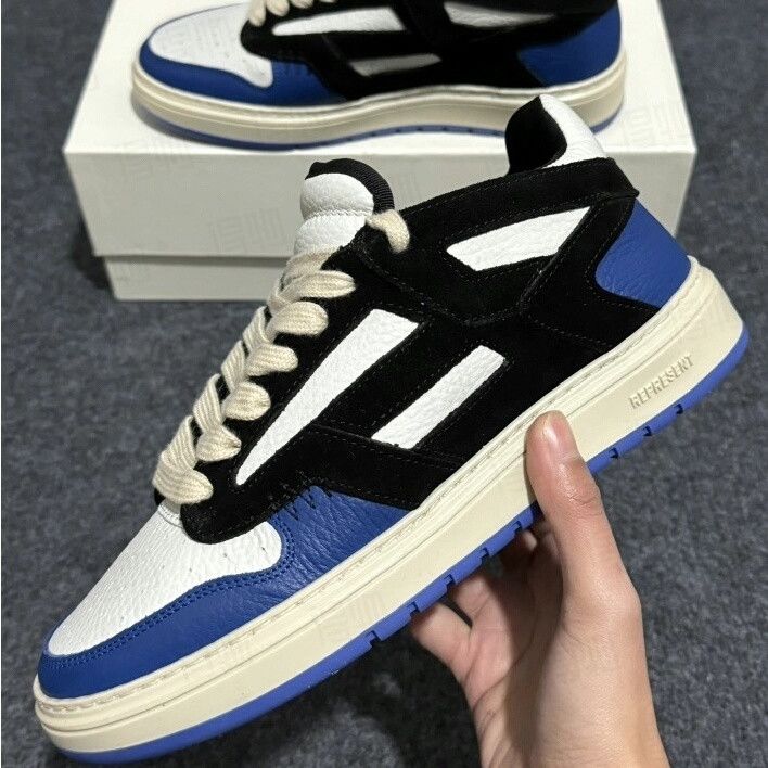 Represent Clo. Represent Black White Blue Sneakers Size US 10 / EU 43 - 8 Thumbnail