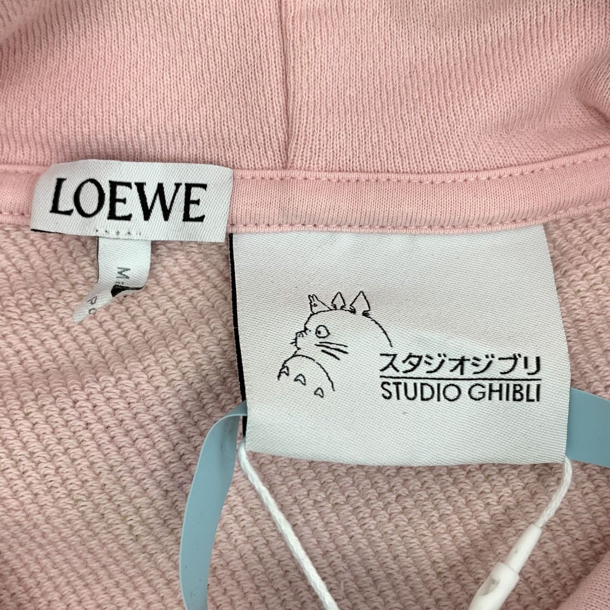 Loewe Loewe x Totoro Pink Logo & Totoro Hooded Sweatshirt K26WX Size S / US 4 / IT 40 - 5 Thumbnail