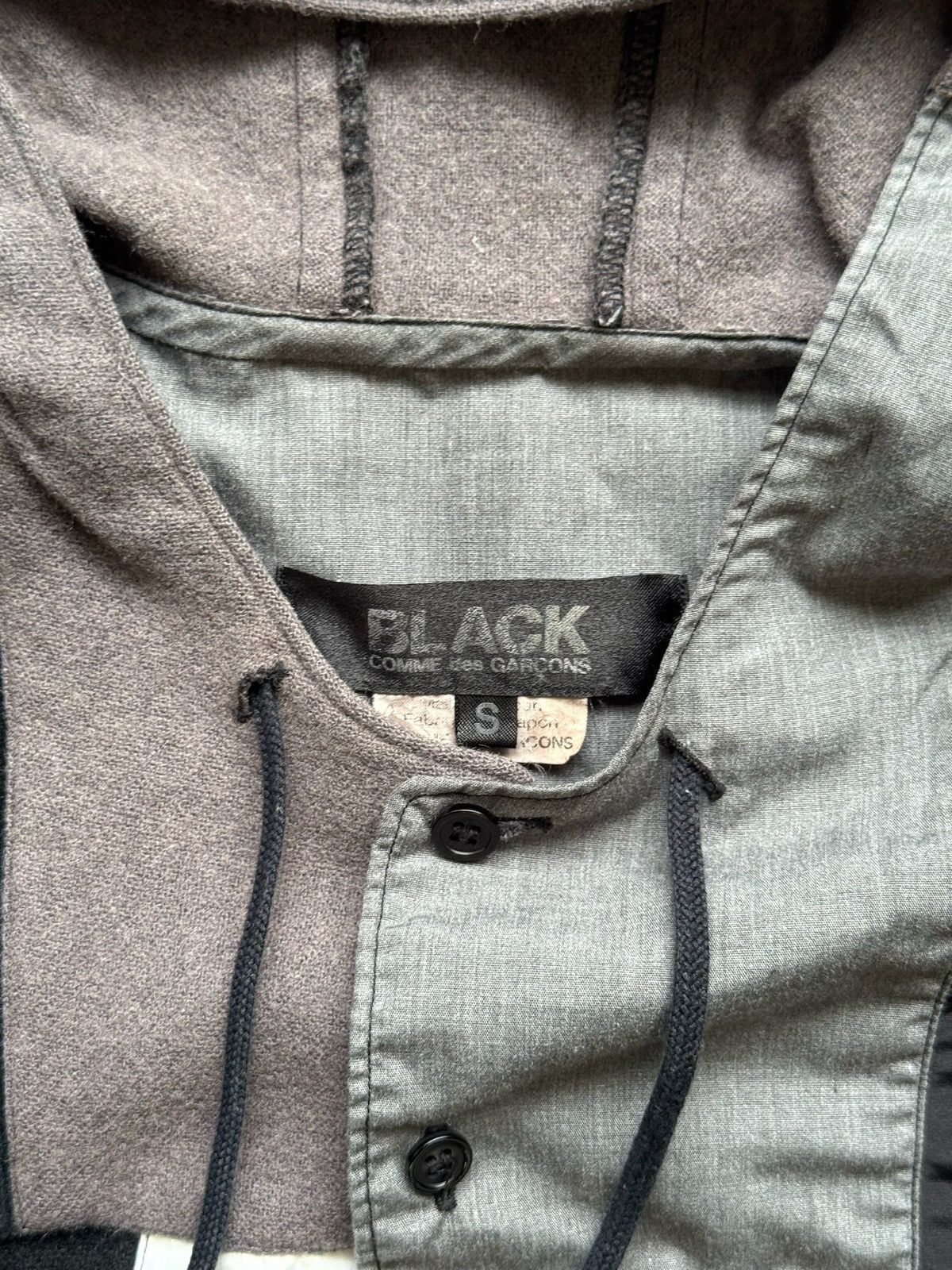 Comme des Garcons Black Comme Des Garcons Black AD2013 Patchwork Sweathshirt Size US S / EU 44-46 / 1 - 4 Thumbnail