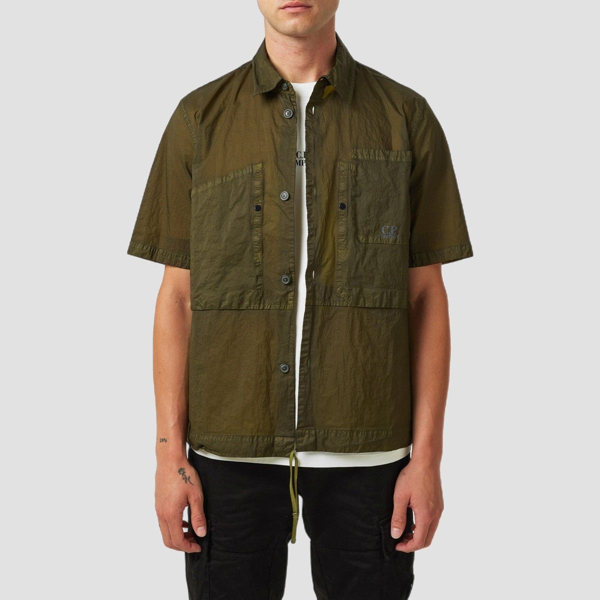 C.P. Company CP Company Gabardine SS Overshirt Size US S / EU 44-46 / 1 - 1 Thumbnail