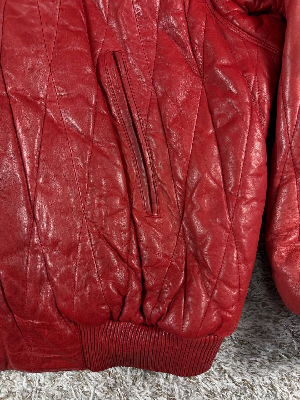 Marc Buchanan Vintage Marc Buchanan Quilted Bomber Embossed Native Chief Size US L / EU 52-54 / 3 - 6 Thumbnail