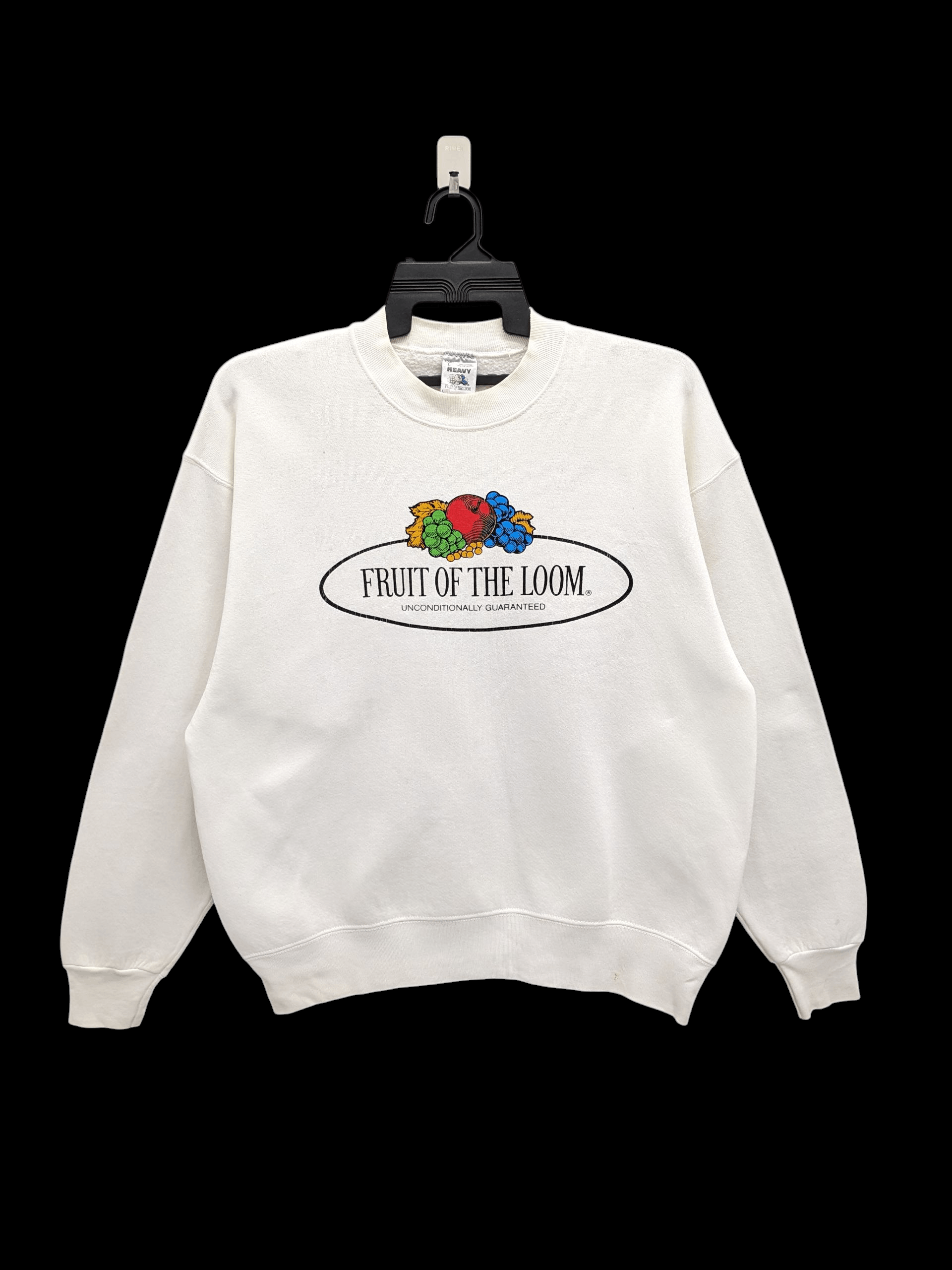 Fruit Of The Loom Vintage 90s Fruit of the Loom HEAVY Crewneck Sweatshirt Size US L / EU 52-54 / 3 - 1 Thumbnail