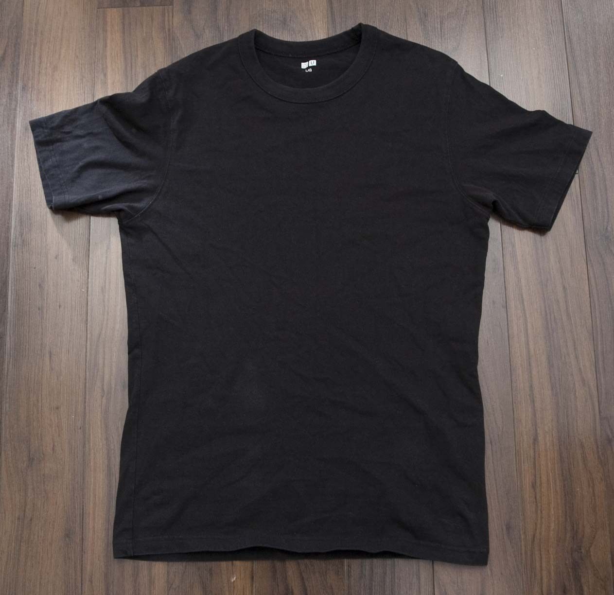 Lemaire × Uniqlo Uniqlo U Lemaire T Shirt Size M/L Black Size US L / EU 52-54 / 3 - 1 Thumbnail