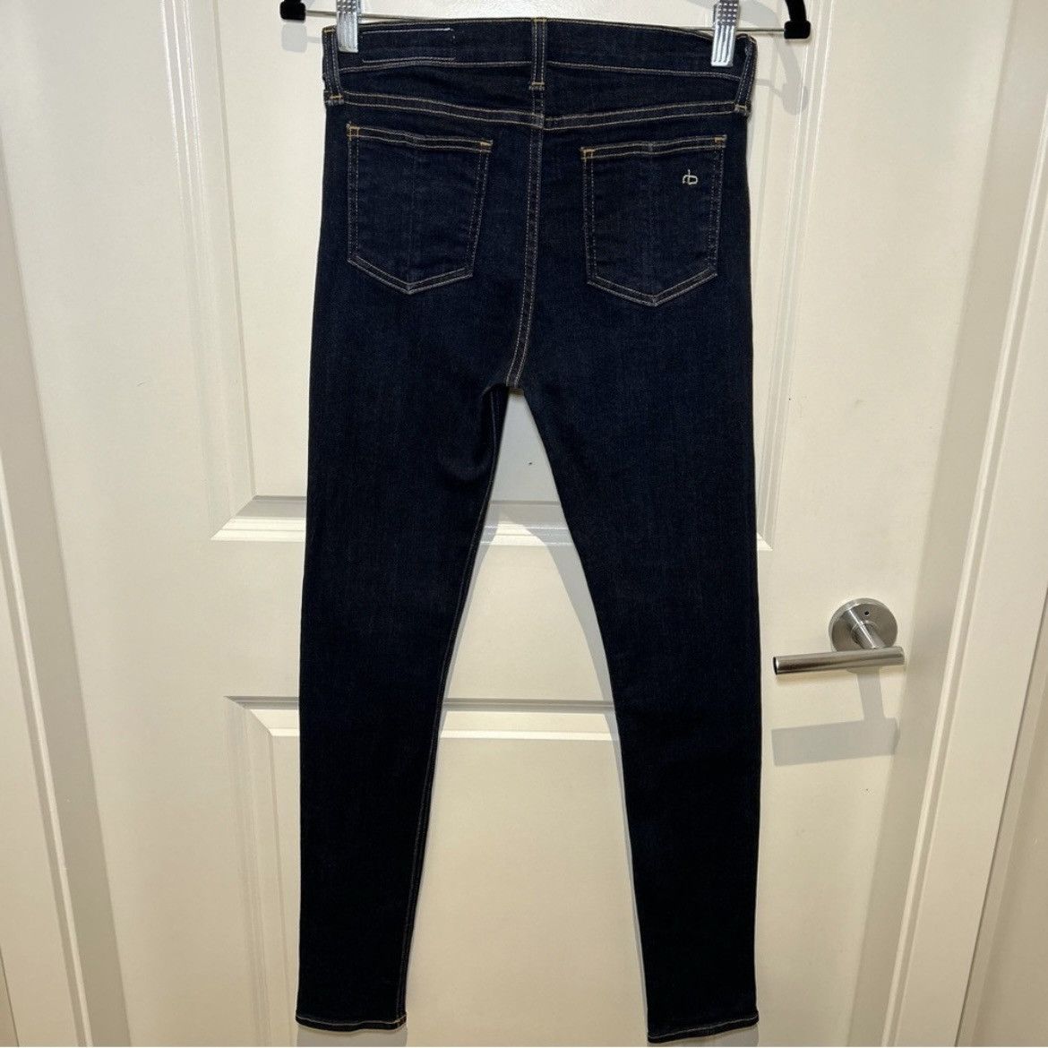 Rag & Bone Rag & Bone High Rise Skinny Jean in Heritage Size 27 Size 27" / US 4 / IT 40 - 4 Thumbnail