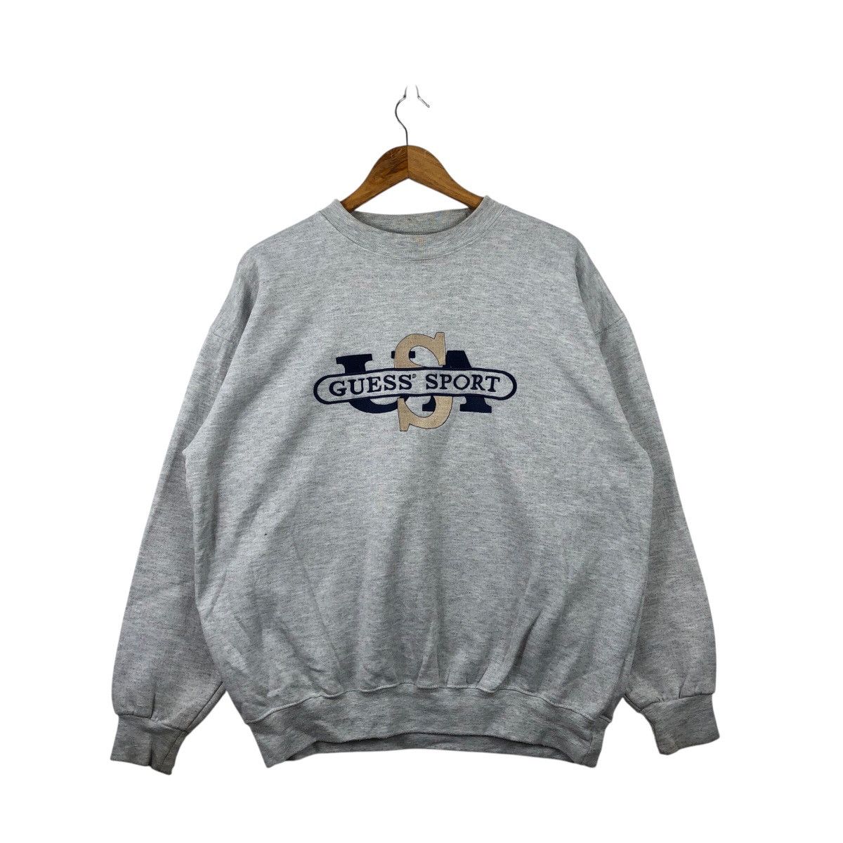 Guess × Vintage Vintage 90s GUESS SPORT George Marciano Crewneck Sweatshirt Size US M / EU 48-50 / 2 - 1 Thumbnail