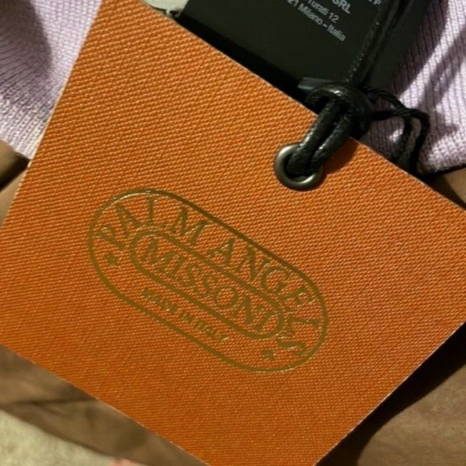 Missoni × Palm Angels Palm Angels x Missoni embroidered Wool Beanie Lilac Size ONE SIZE - 7 Thumbnail