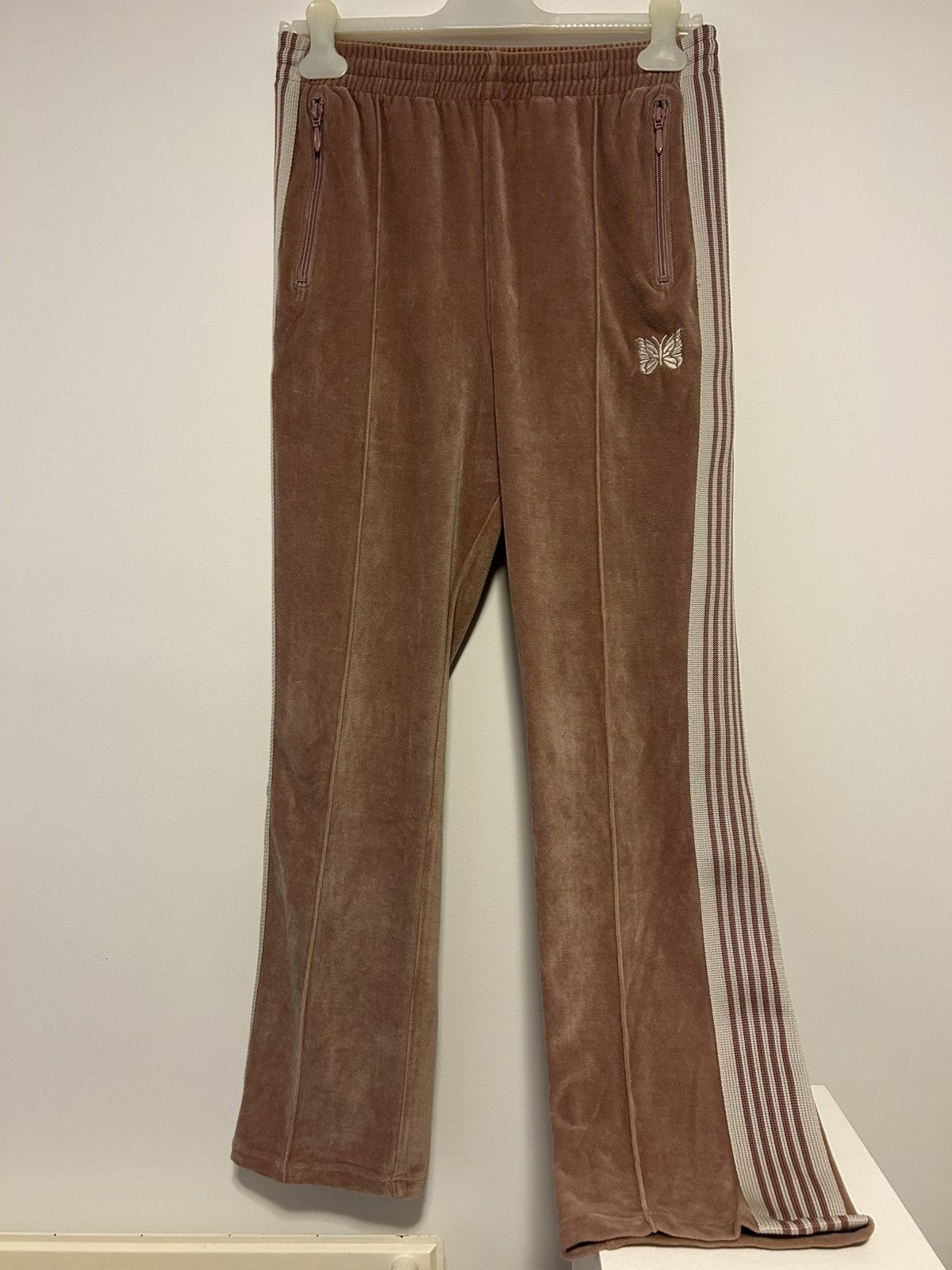 Needles Needles Narrow Track Pant Velour XS | Grailed