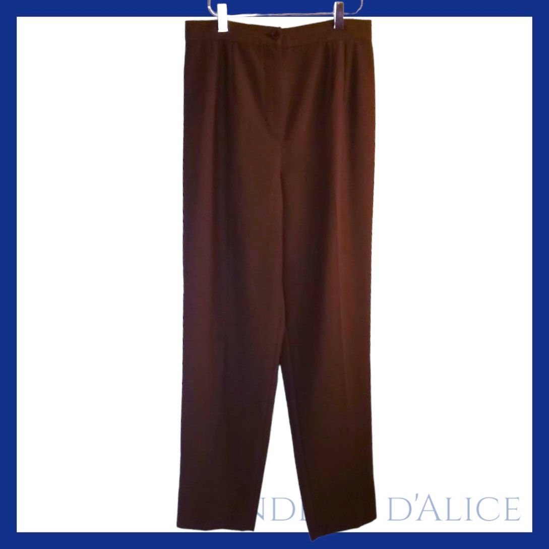 Valentino vintage 90s Valentino Miss V high waist trousers pants sz M Size 30" / US 8 / IT 44 - 1 Thumbnail