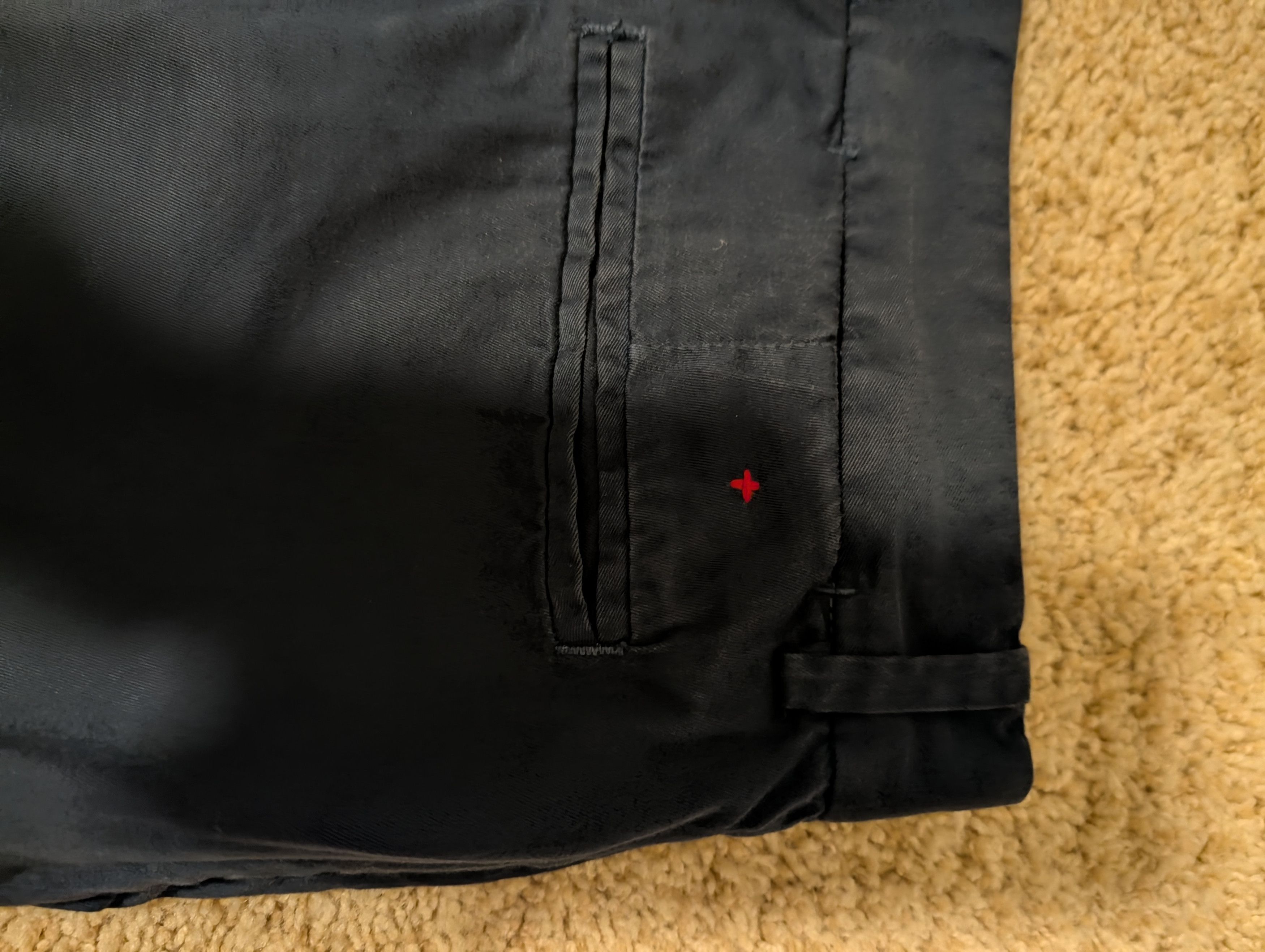 Apolis Apolis Chinos - Navy Size US 32 / EU 48 - 3 Thumbnail
