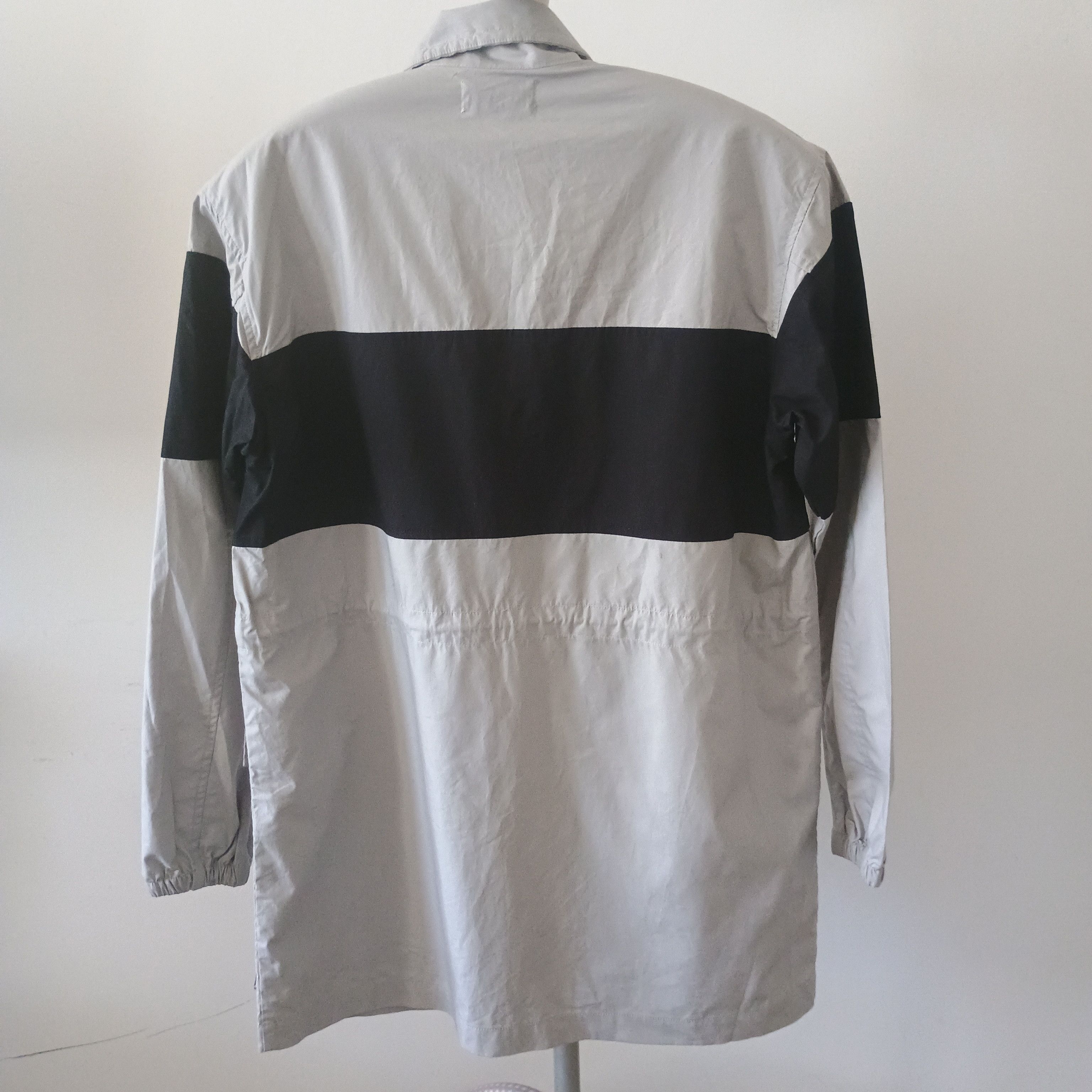 John Elliott Season Nine Gray Black Cotton Lightweight Parka Jacket Size US S / EU 44-46 / 1 - 2 Thumbnail