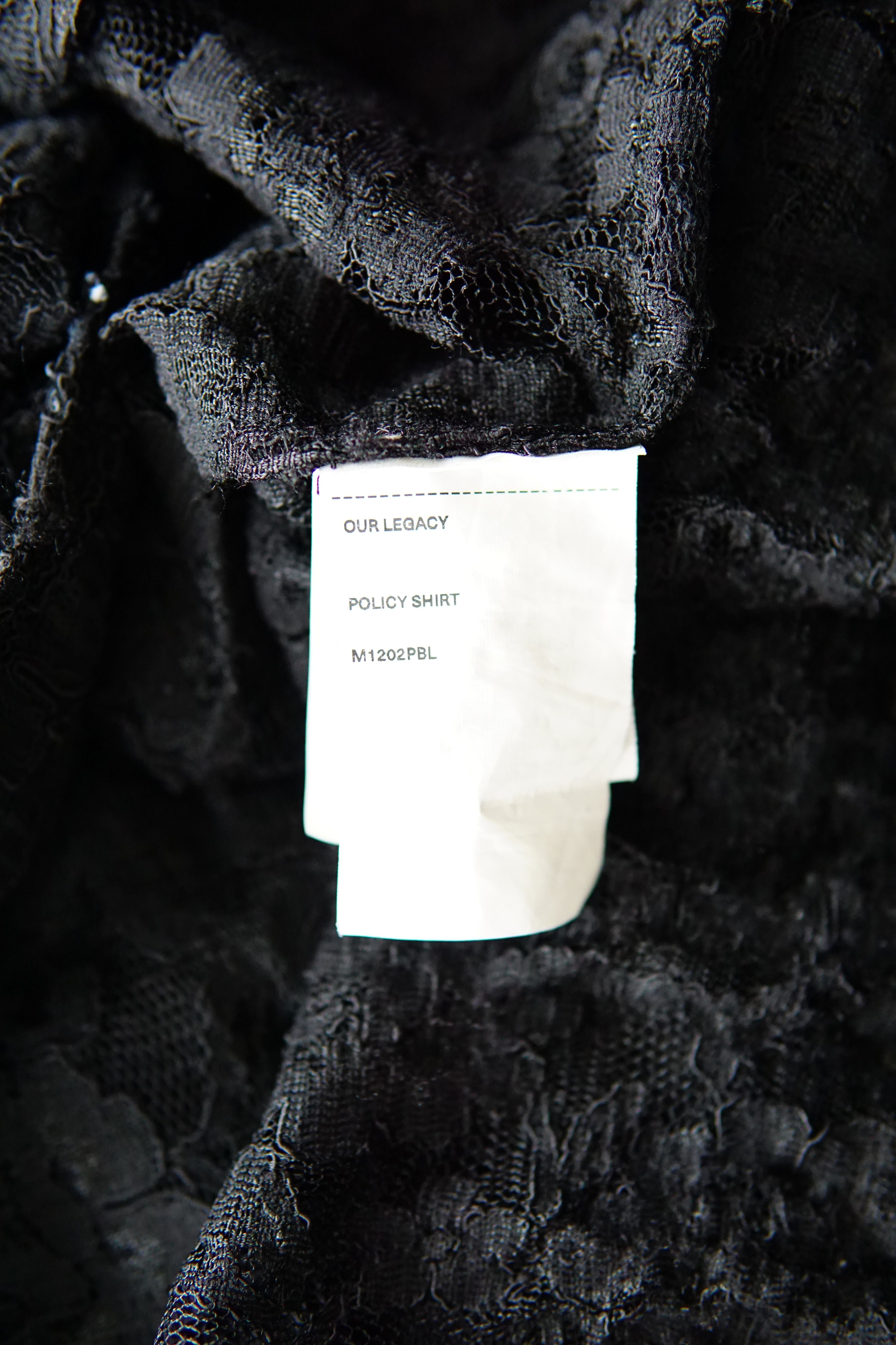 Our Legacy Policy Lace Shirt Size US M / EU 48-50 / 2 - 6 Thumbnail