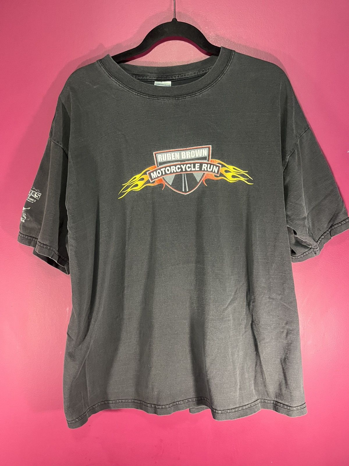 Harley Davidson × Vintage Vintage Ruben brown motorcycle run tee Size US XL / EU 56 / 4 - 1 Thumbnail