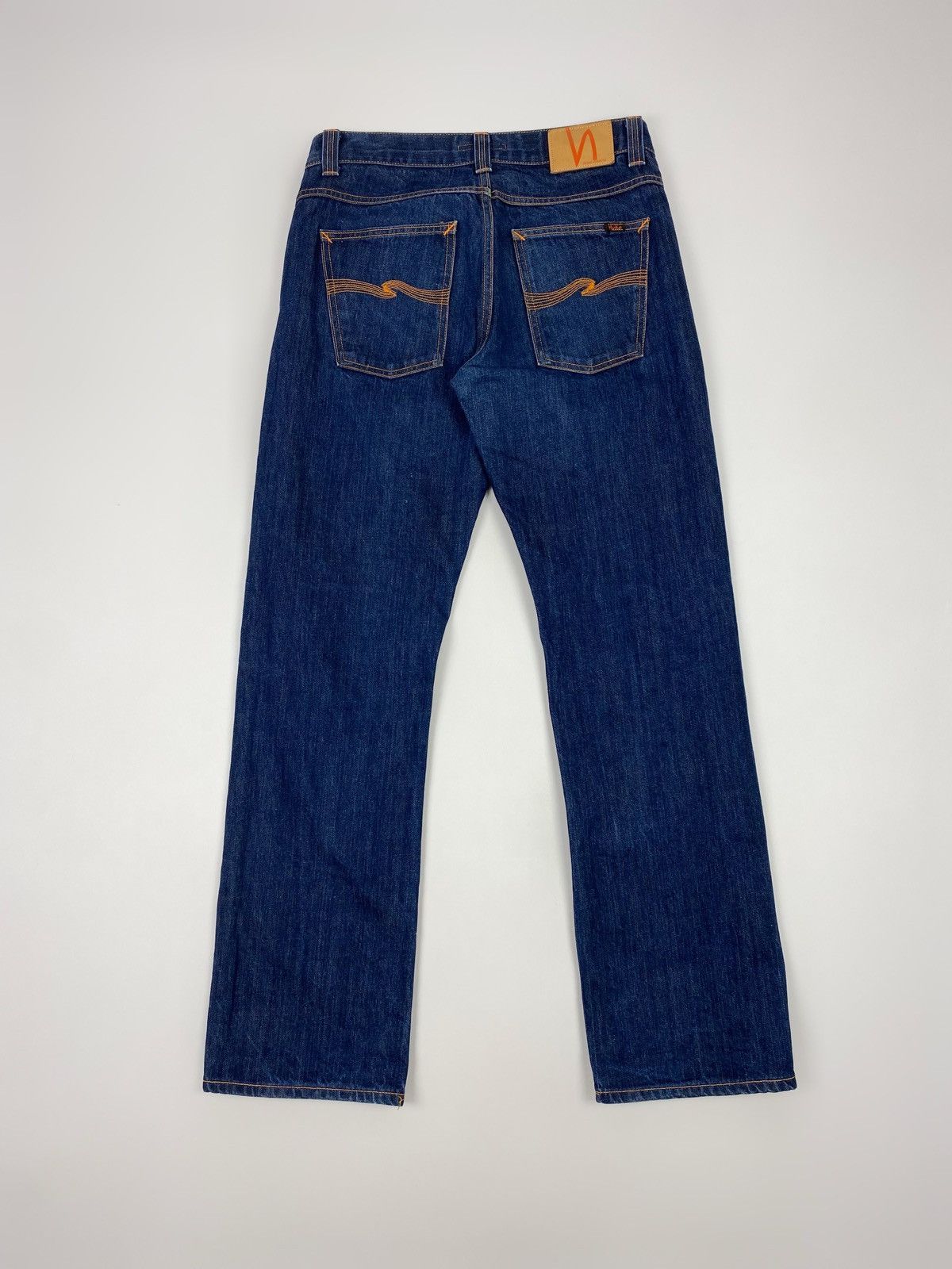 Nudie Jeans Nudie Jeans Straight Sven Redline Dry Selvedge Denim Pants Size US 33 - 11 Thumbnail