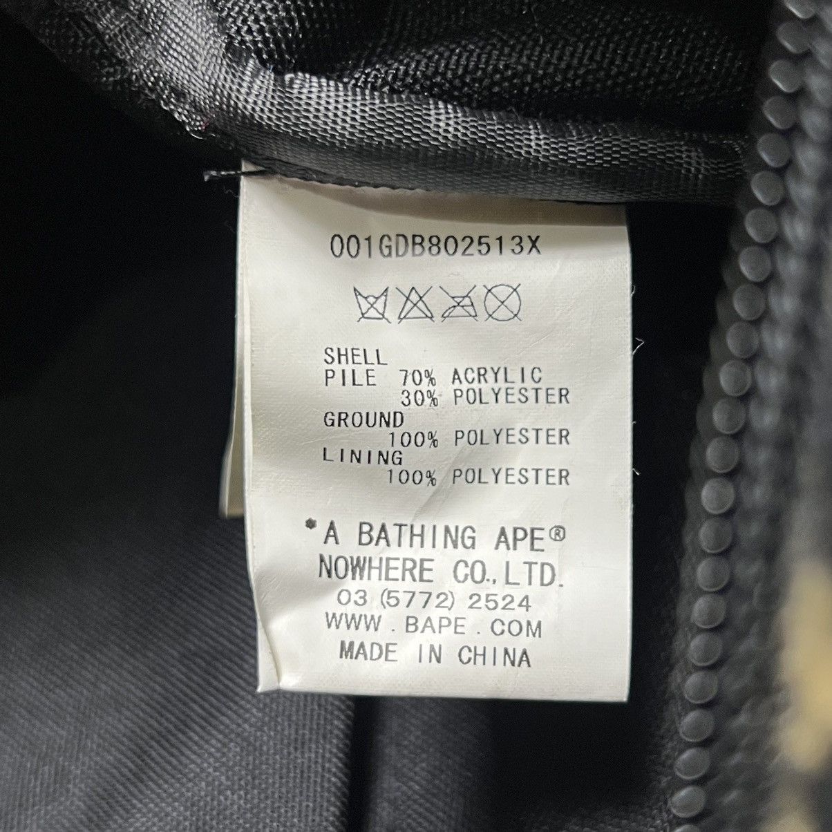 Bape 1st Camo Boa Fuzzy Backpack Size ONE SIZE - 6 Thumbnail