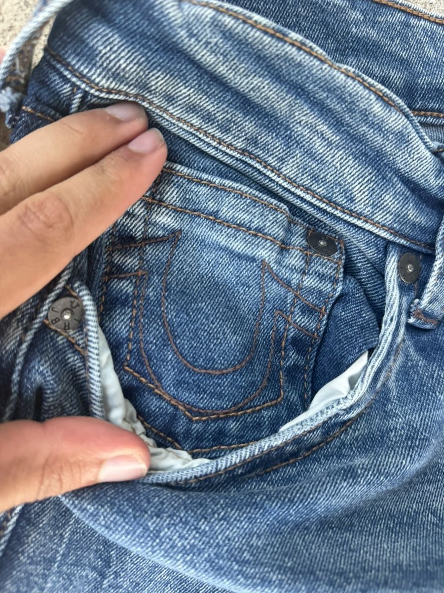 True Religion True Religion Ricky Straight Relaxed Denim Size US 32 / EU 48 - 4 Thumbnail